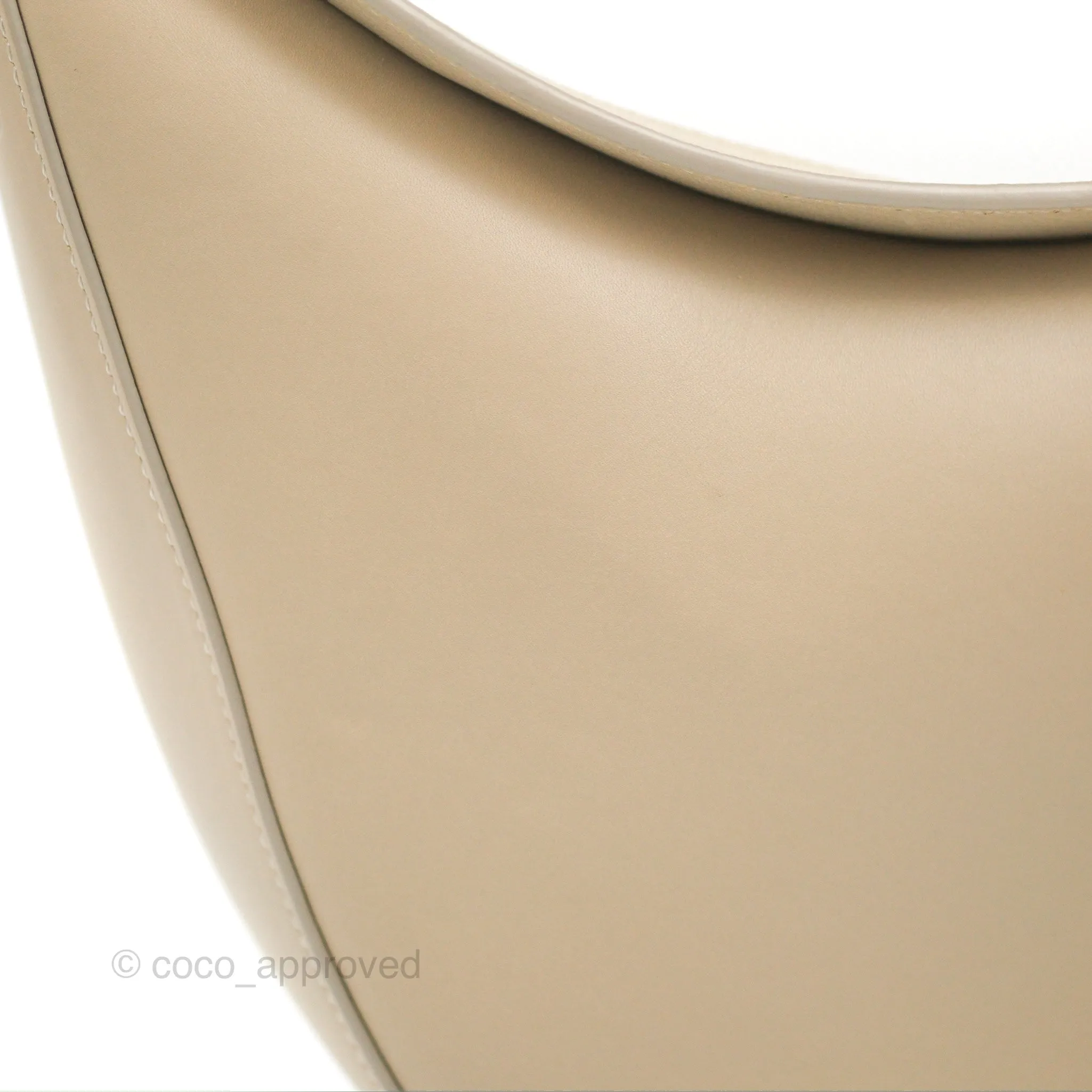 Loewe Luna Shoulder Bag Light Oat Calfskin