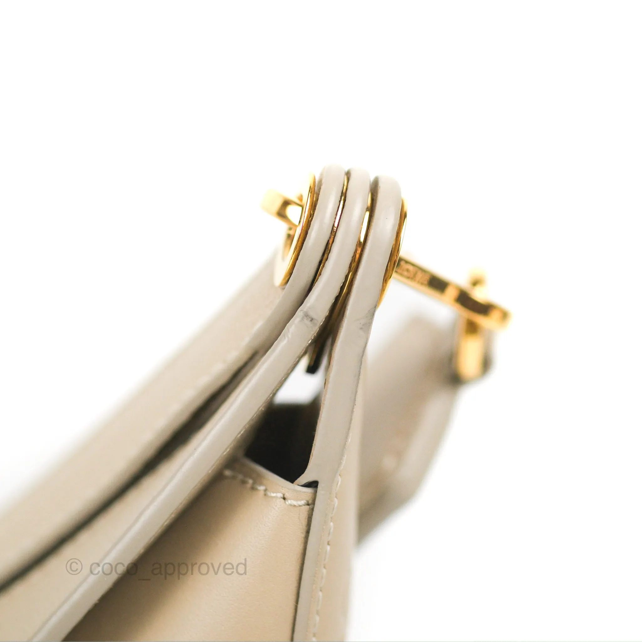 Loewe Luna Shoulder Bag Light Oat Calfskin