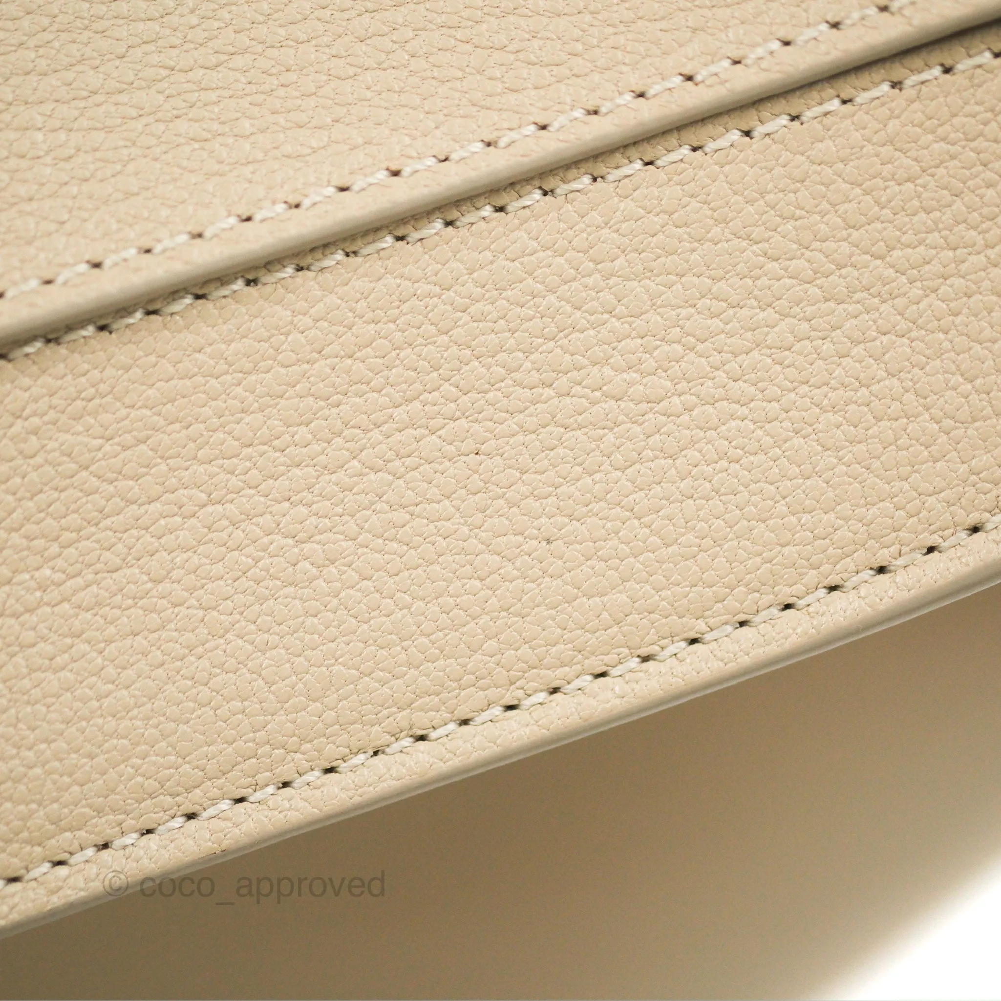 Loewe Luna Shoulder Bag Light Oat Calfskin