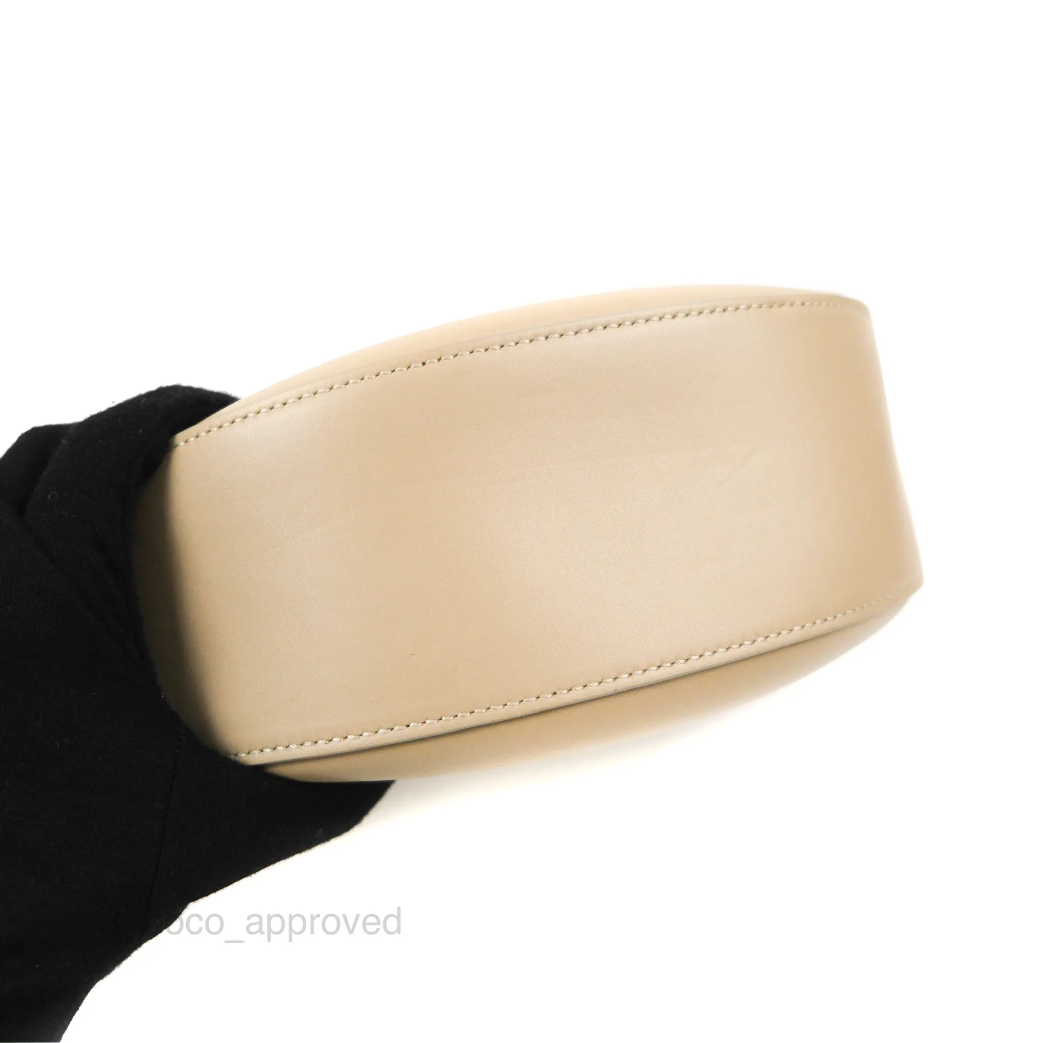 Loewe Luna Shoulder Bag Light Oat Calfskin