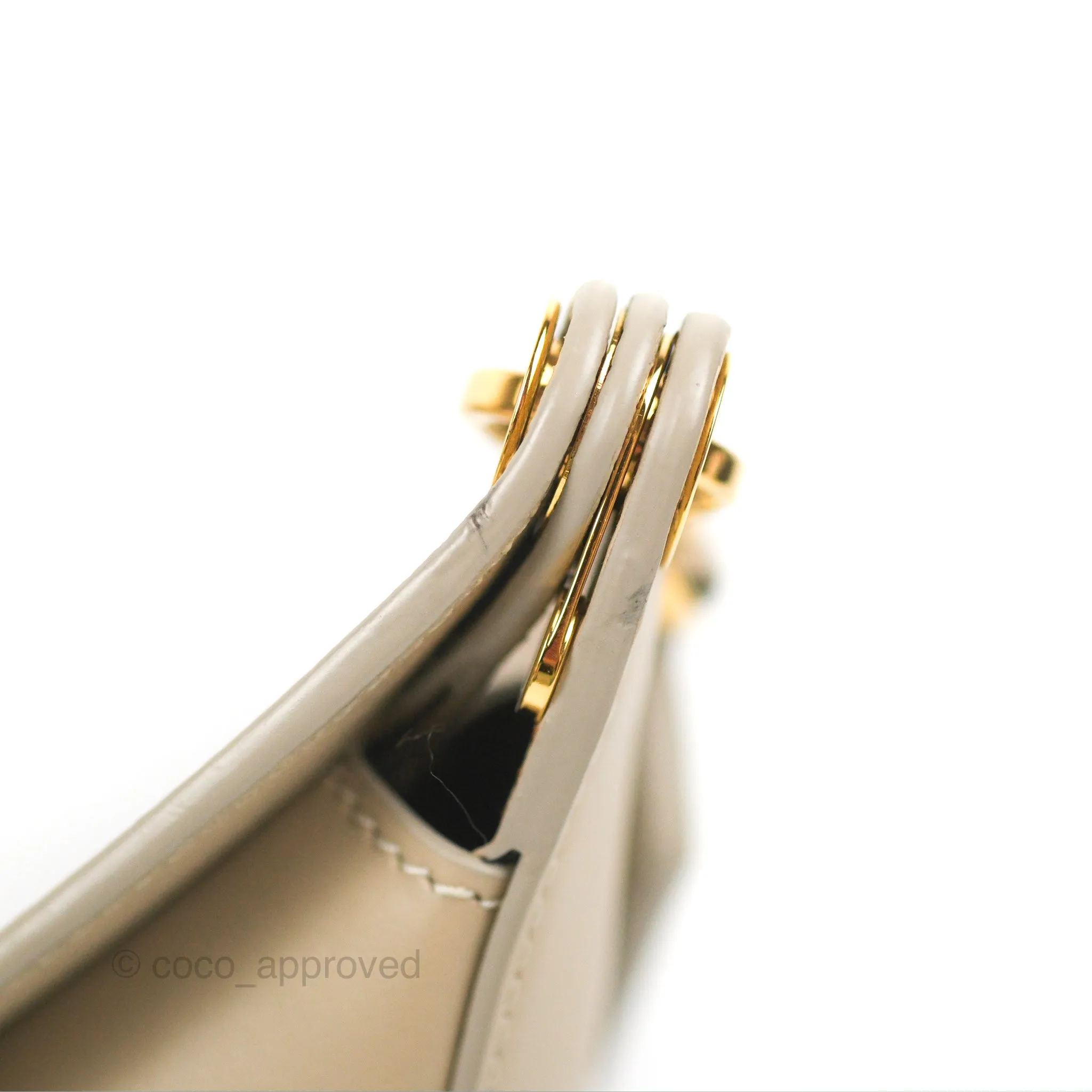 Loewe Luna Shoulder Bag Light Oat Calfskin