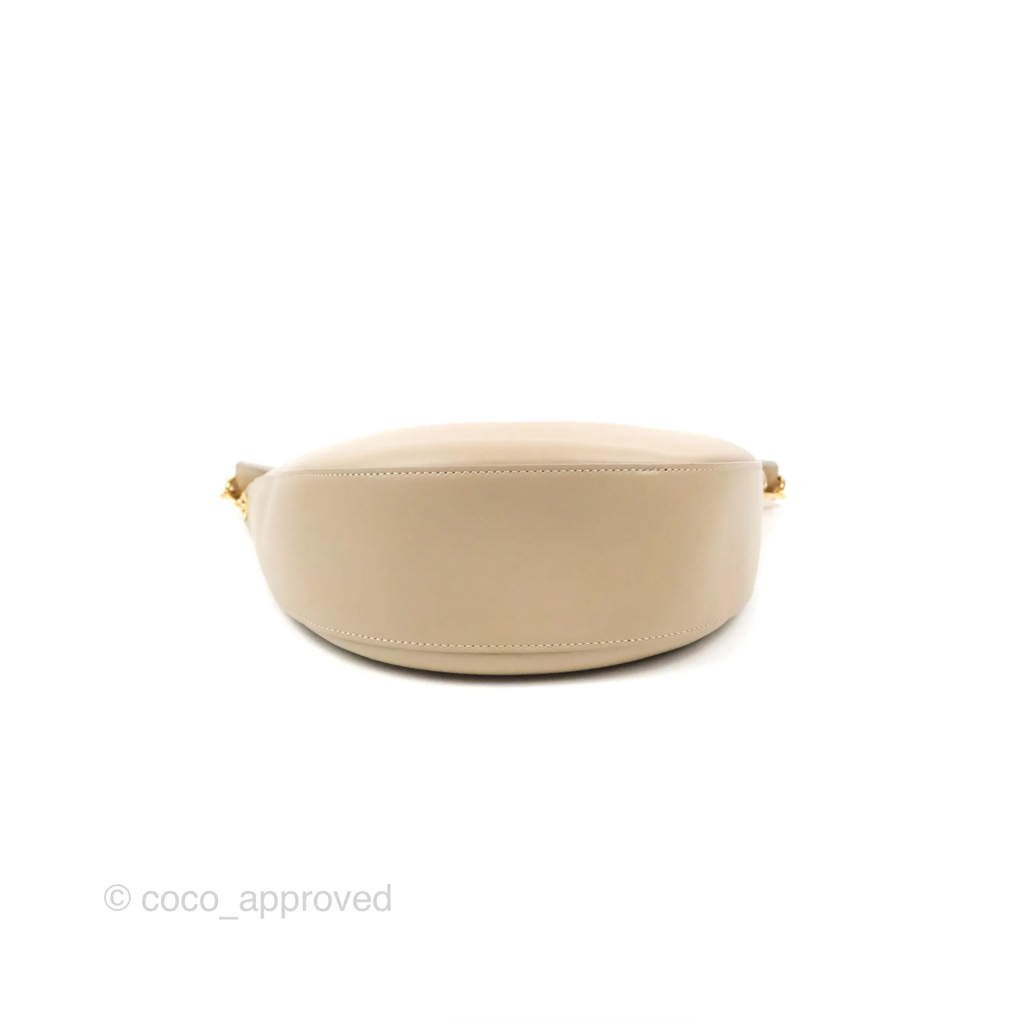 Loewe Luna Shoulder Bag Light Oat Calfskin