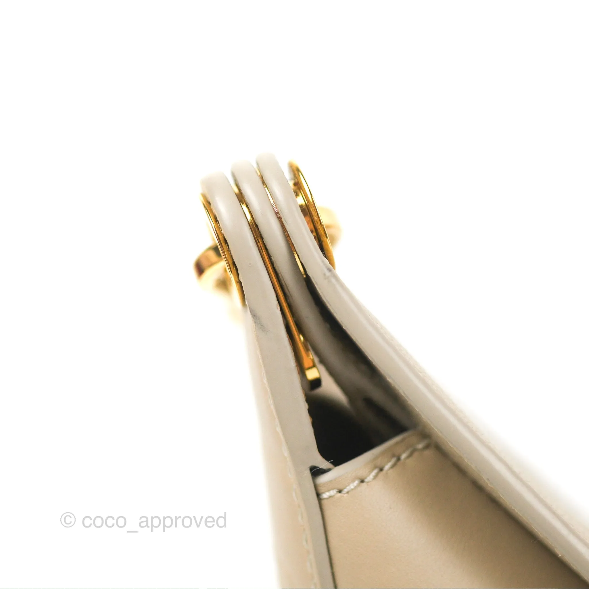 Loewe Luna Shoulder Bag Light Oat Calfskin