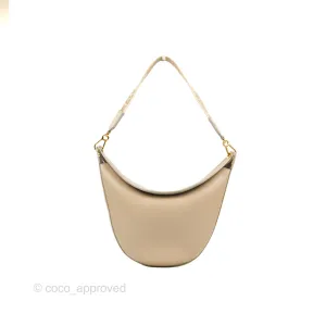 Loewe Luna Shoulder Bag Light Oat Calfskin
