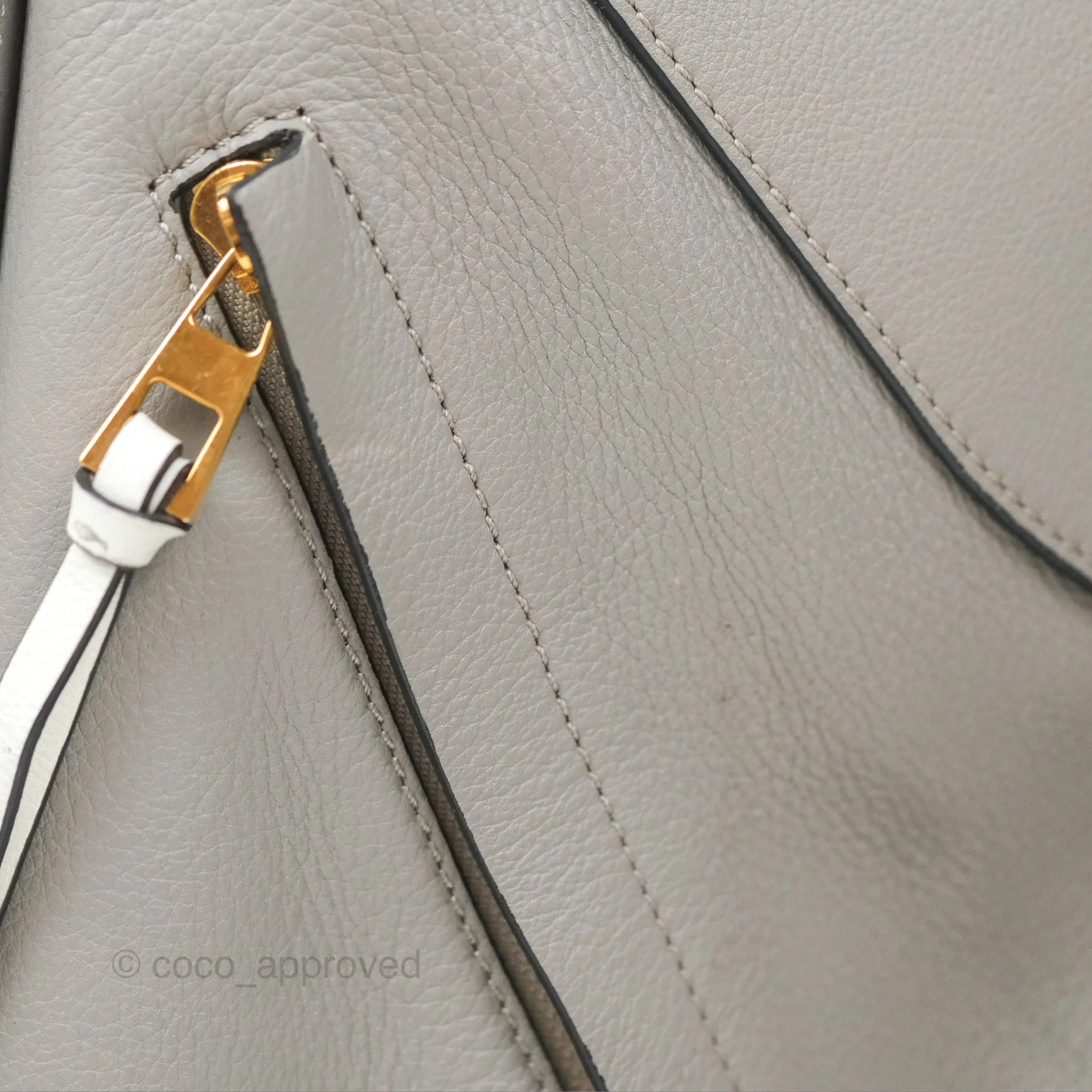 Loewe Medium Hammock Shoulder Bag Grey