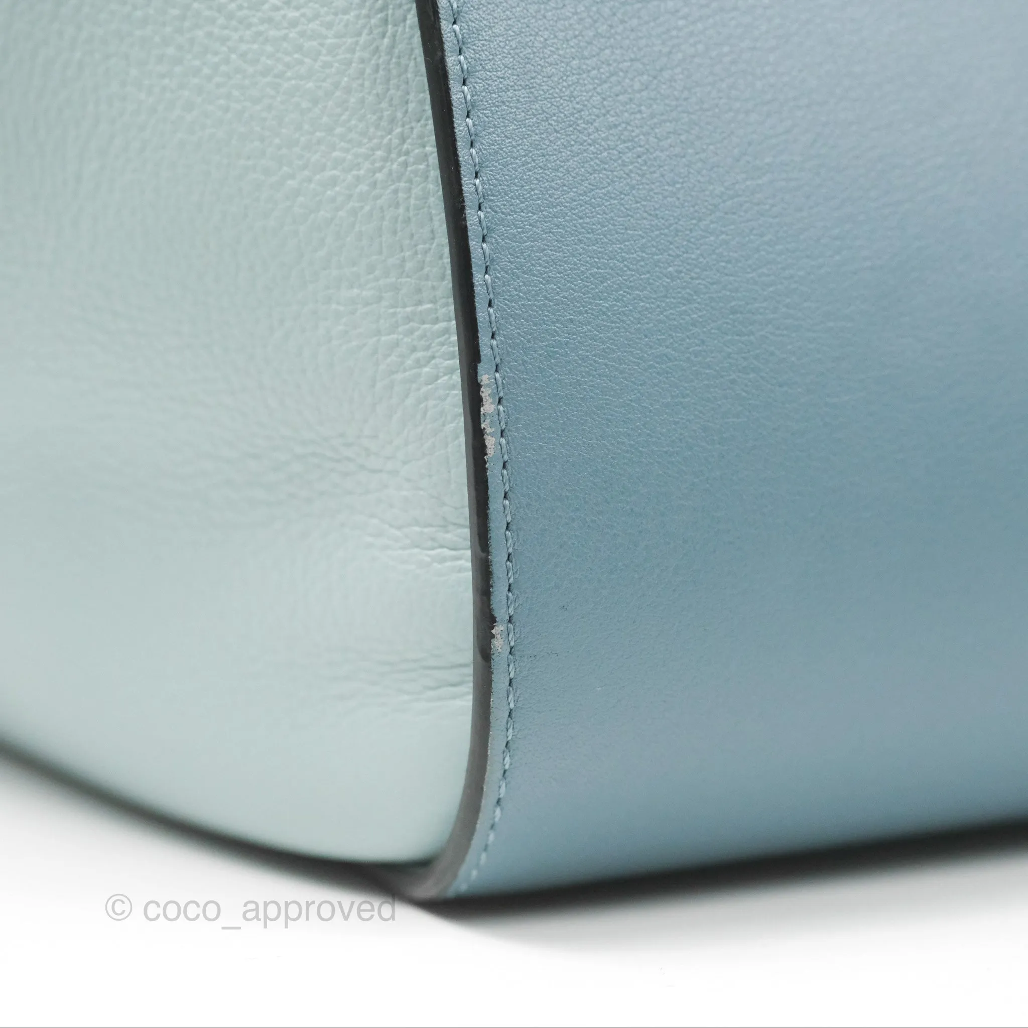 Loewe Medium Hammock Shoulder Bag Light Blue Aqua Stone