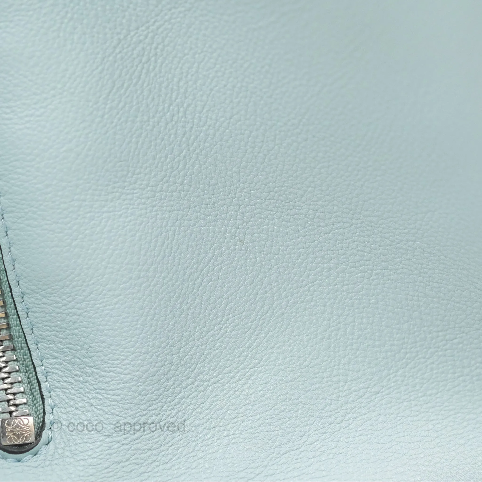 Loewe Medium Hammock Shoulder Bag Light Blue Aqua Stone