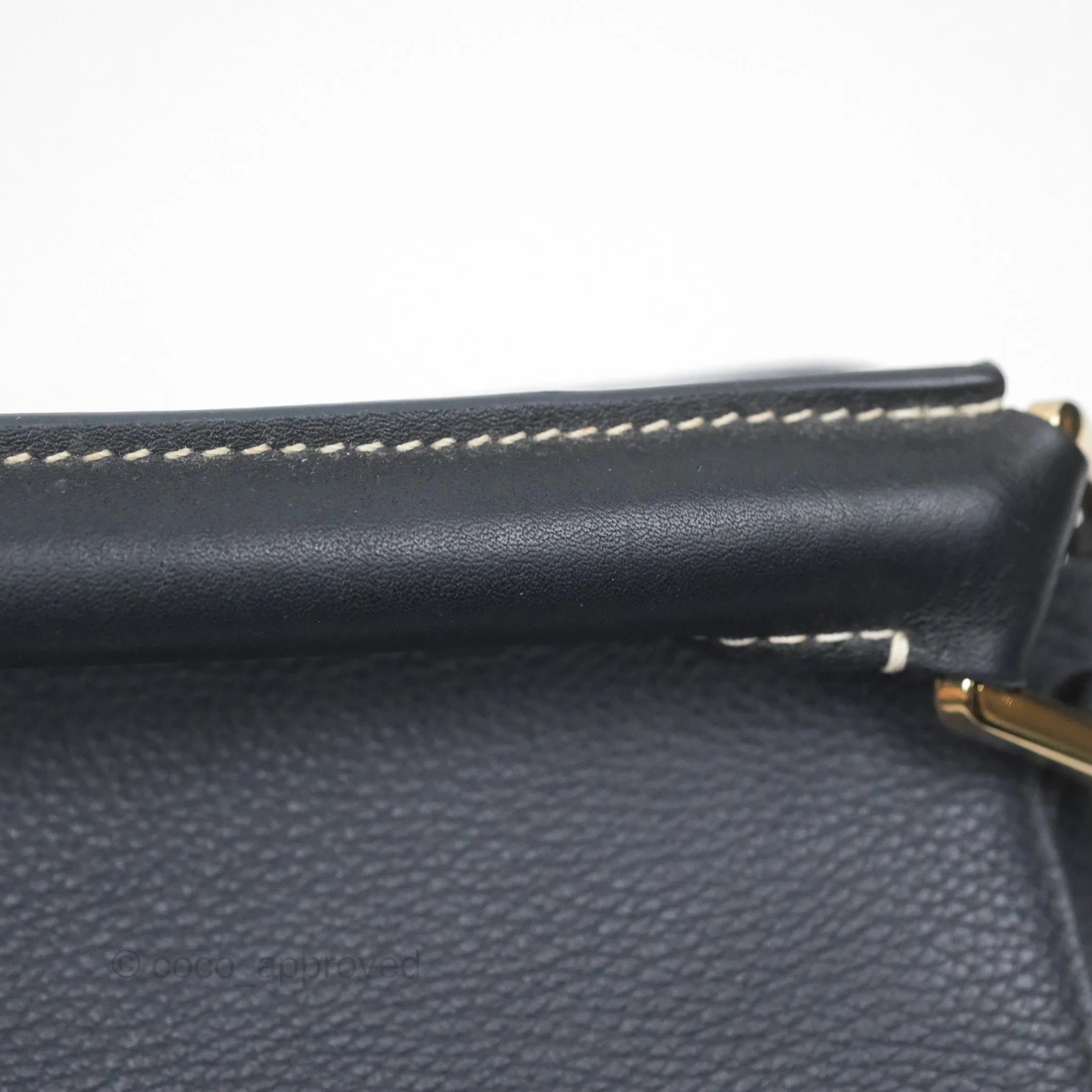 Loewe Medium Puzzle Bag Navy Calfskin Gold Hardware