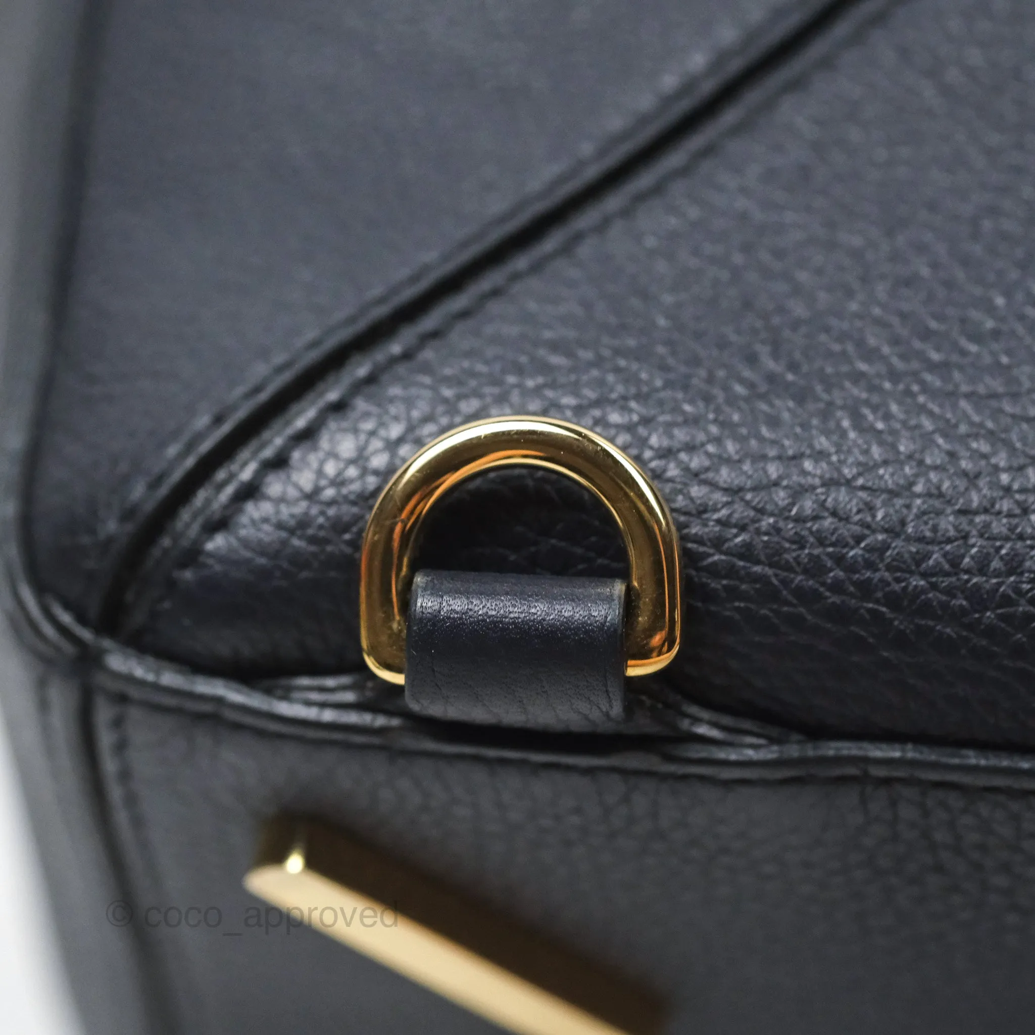Loewe Medium Puzzle Bag Navy Calfskin Gold Hardware