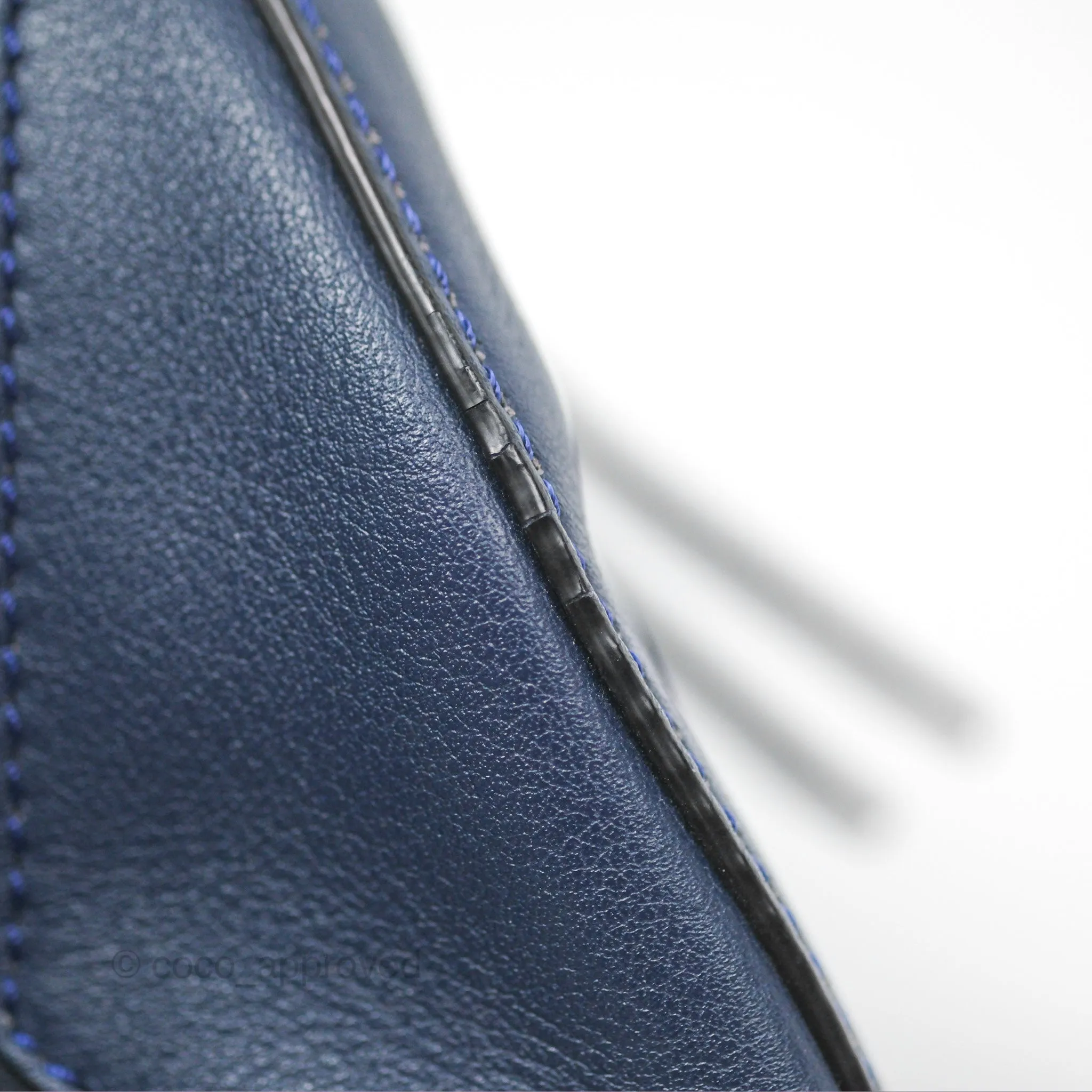 Loewe Medium Puzzle Bag Navy Calfskin