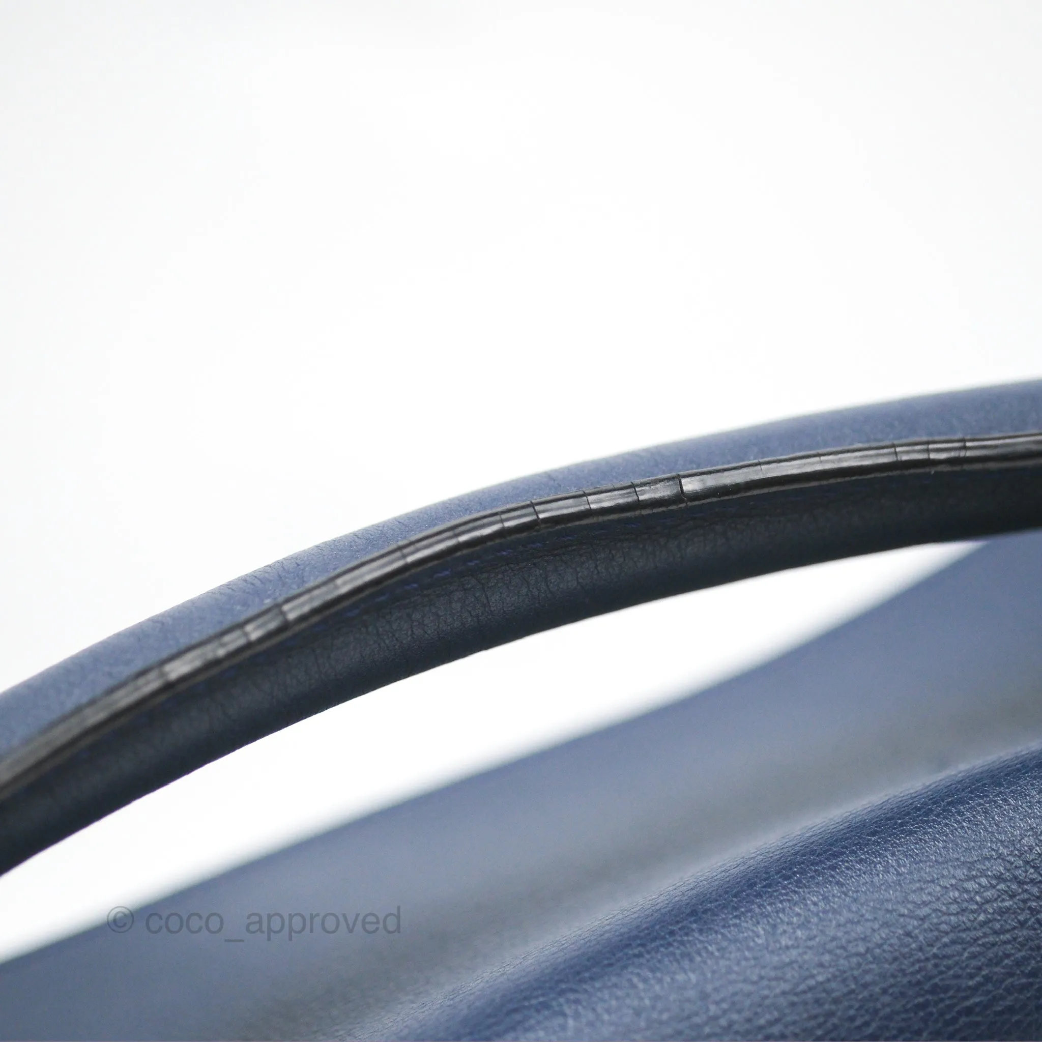 Loewe Medium Puzzle Bag Navy Calfskin