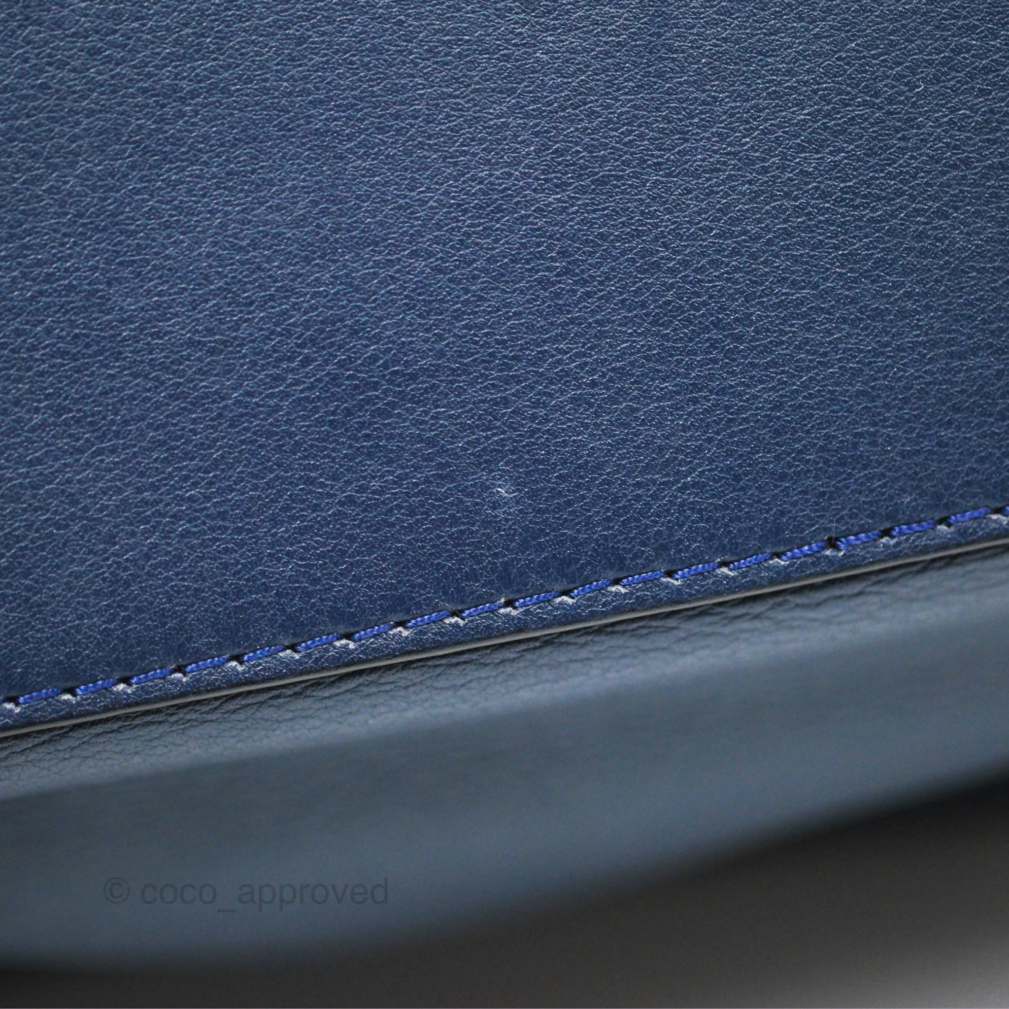 Loewe Medium Puzzle Bag Navy Calfskin