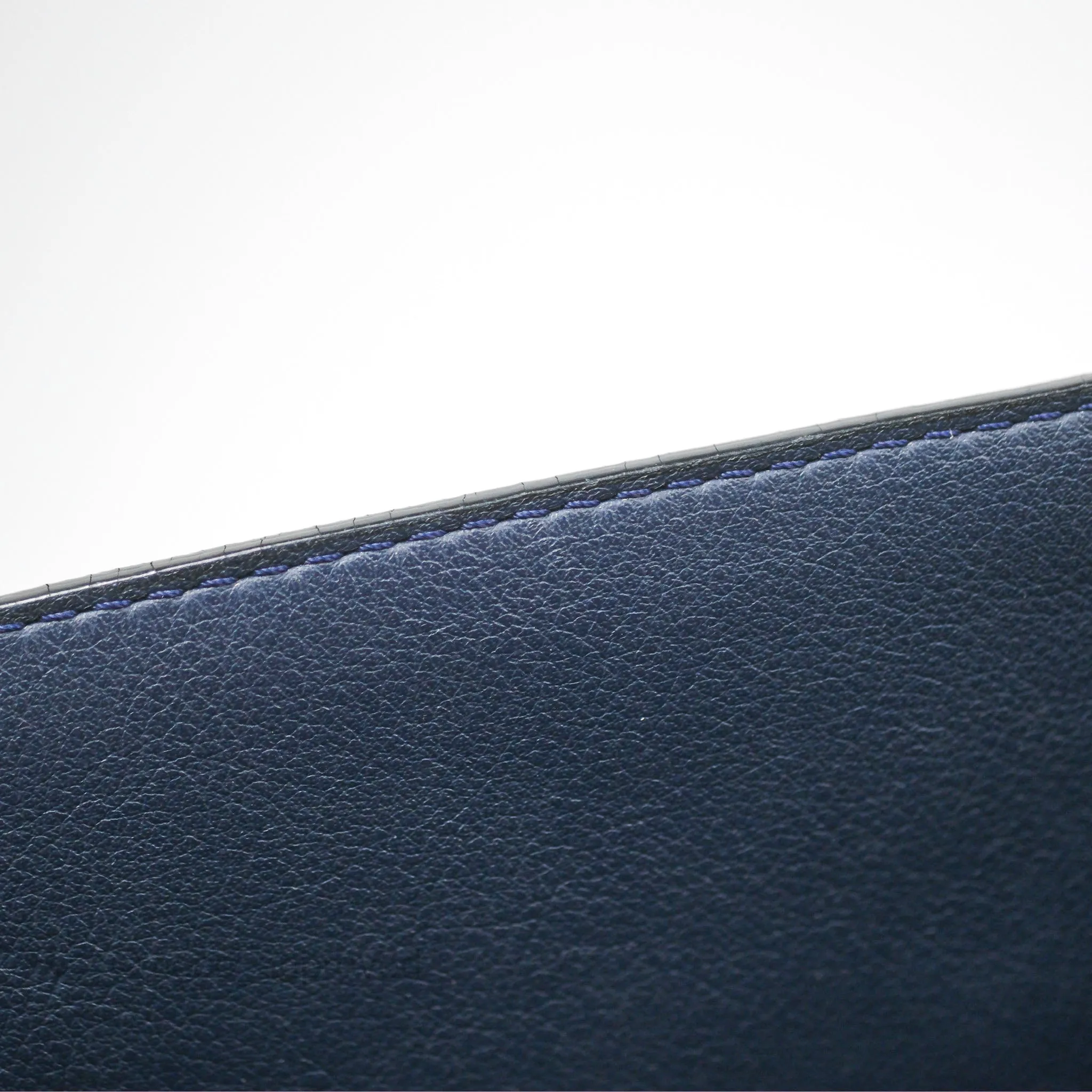 Loewe Medium Puzzle Bag Navy Calfskin