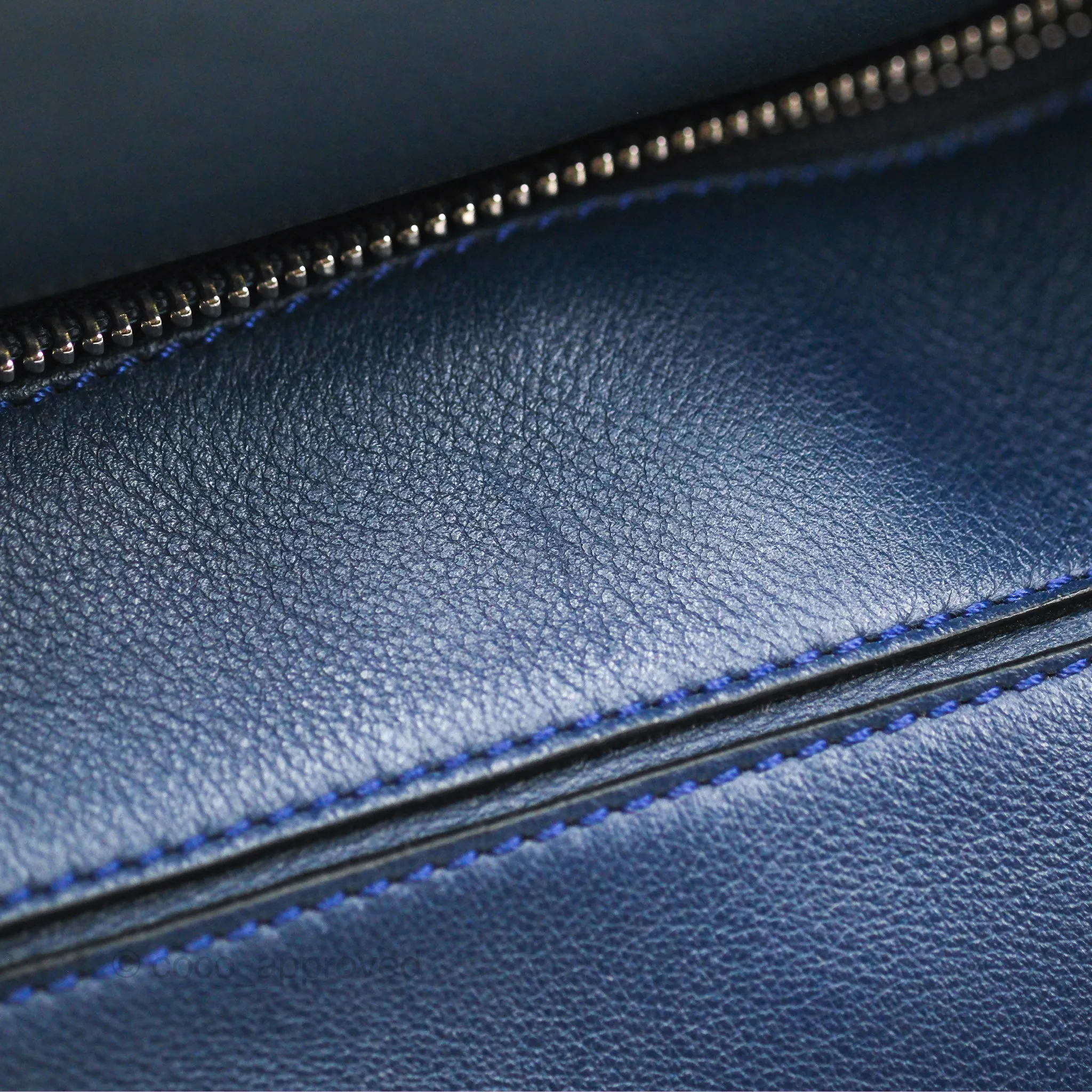 Loewe Medium Puzzle Bag Navy Calfskin