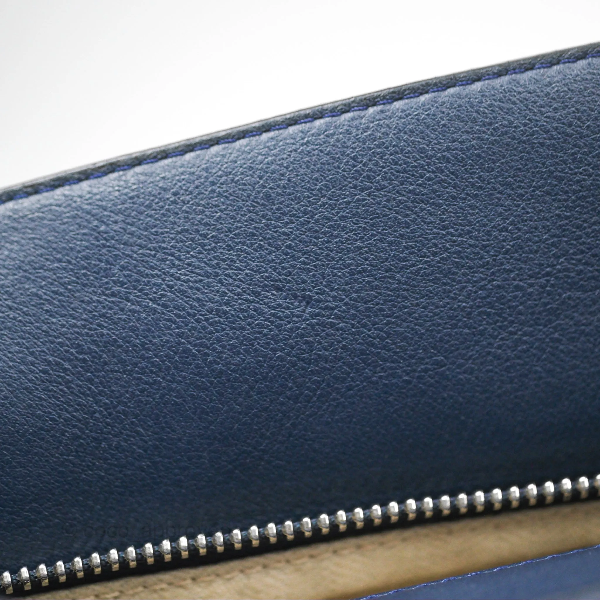 Loewe Medium Puzzle Bag Navy Calfskin