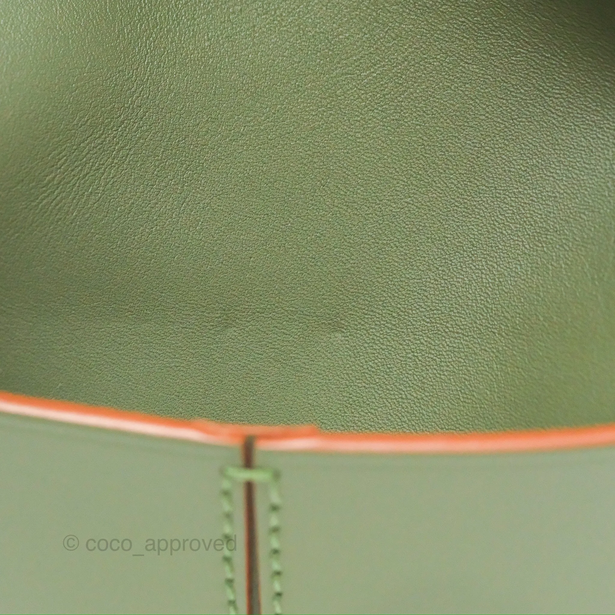 Loewe Mini Balloon Bucket Bag Green Calfskin