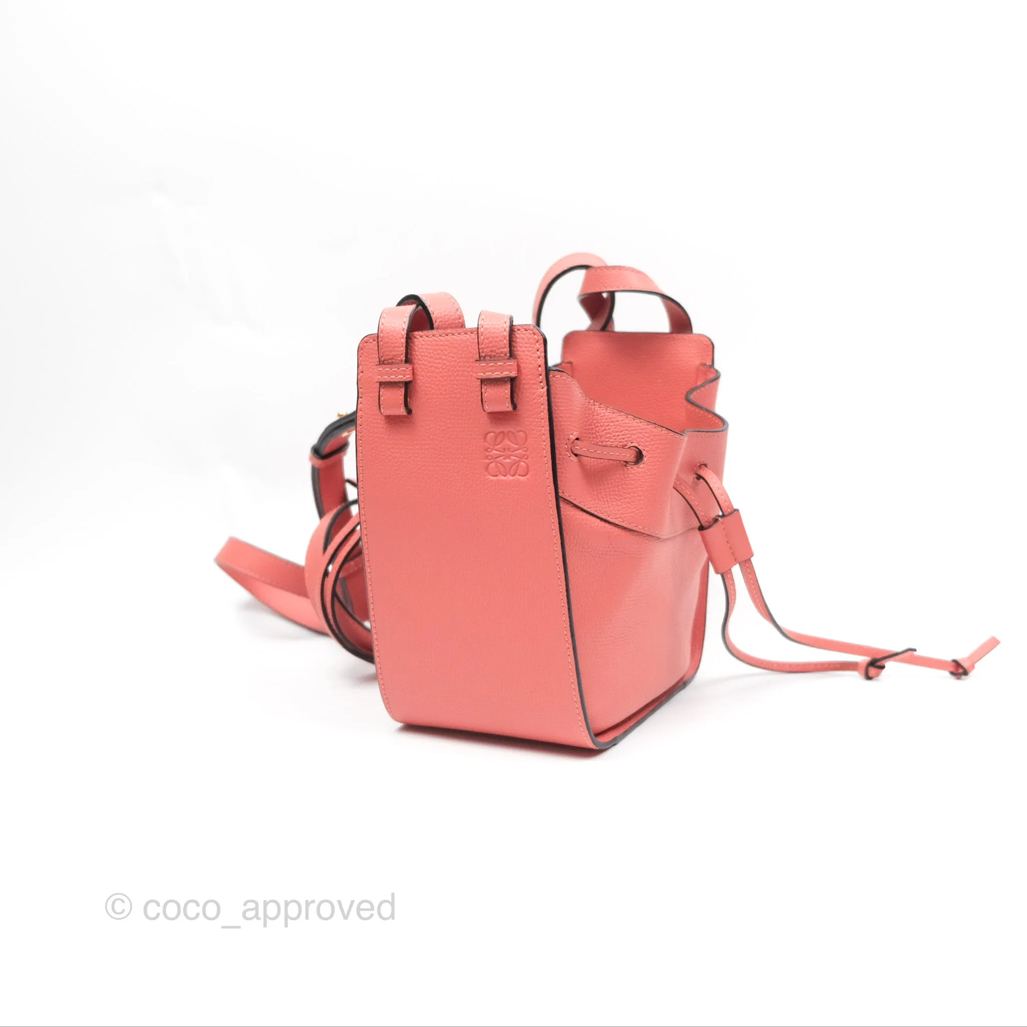 Loewe Mini Hammock Shoulder Bag Pink
