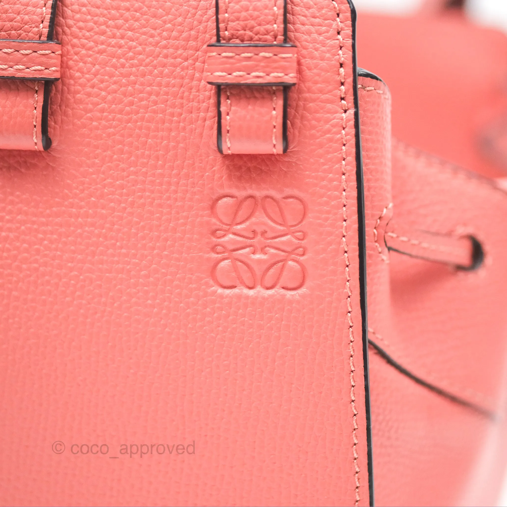 Loewe Mini Hammock Shoulder Bag Pink