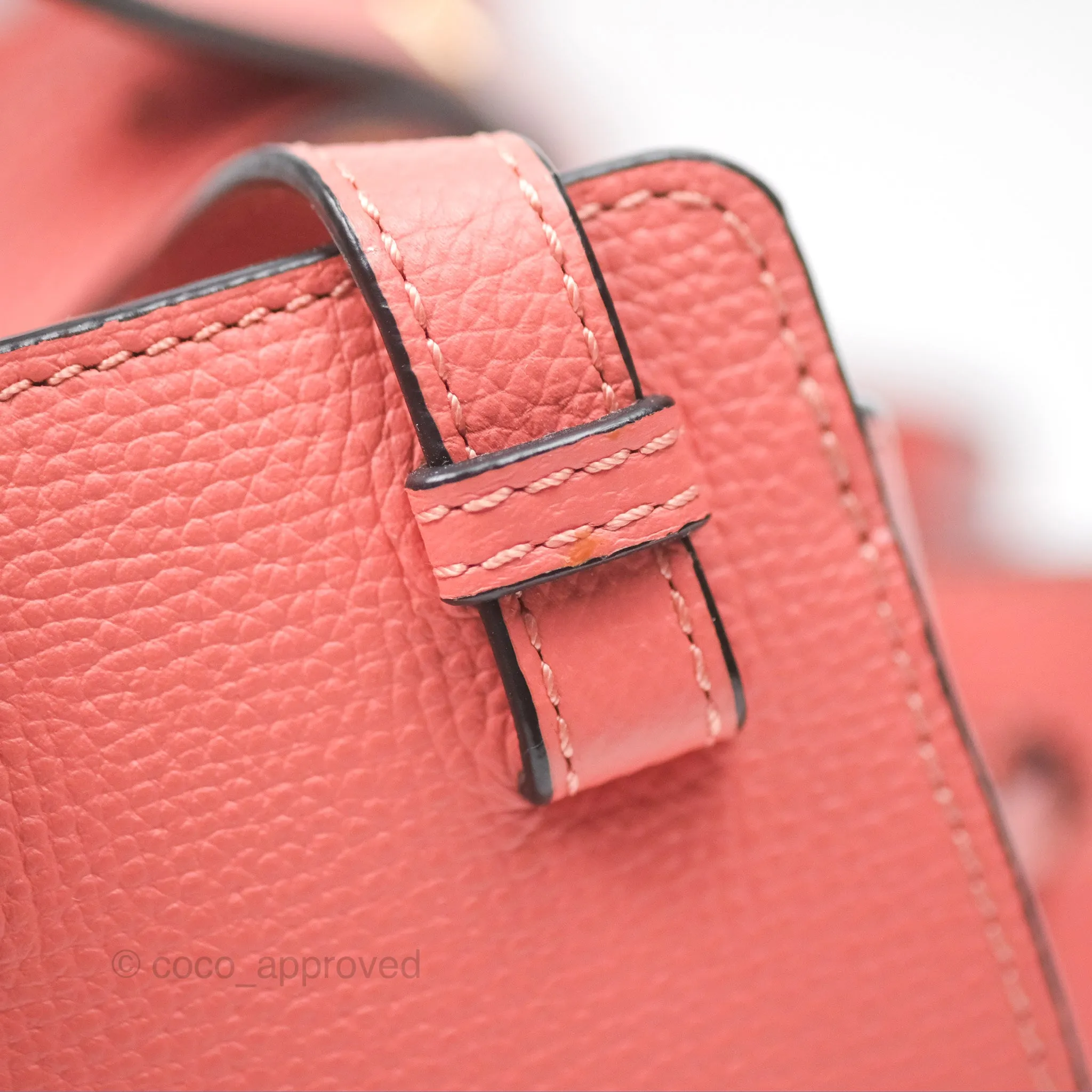 Loewe Mini Hammock Shoulder Bag Pink