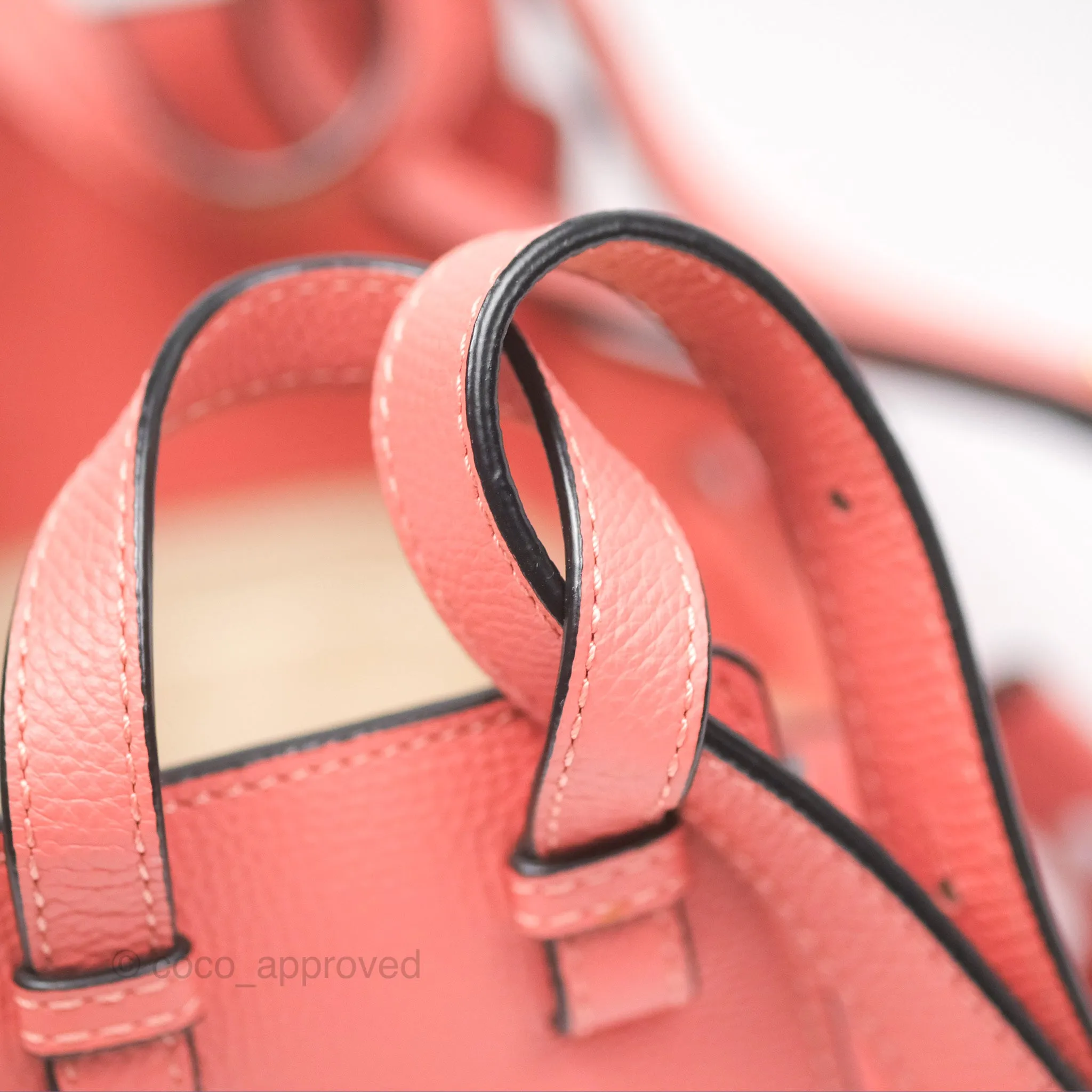 Loewe Mini Hammock Shoulder Bag Pink