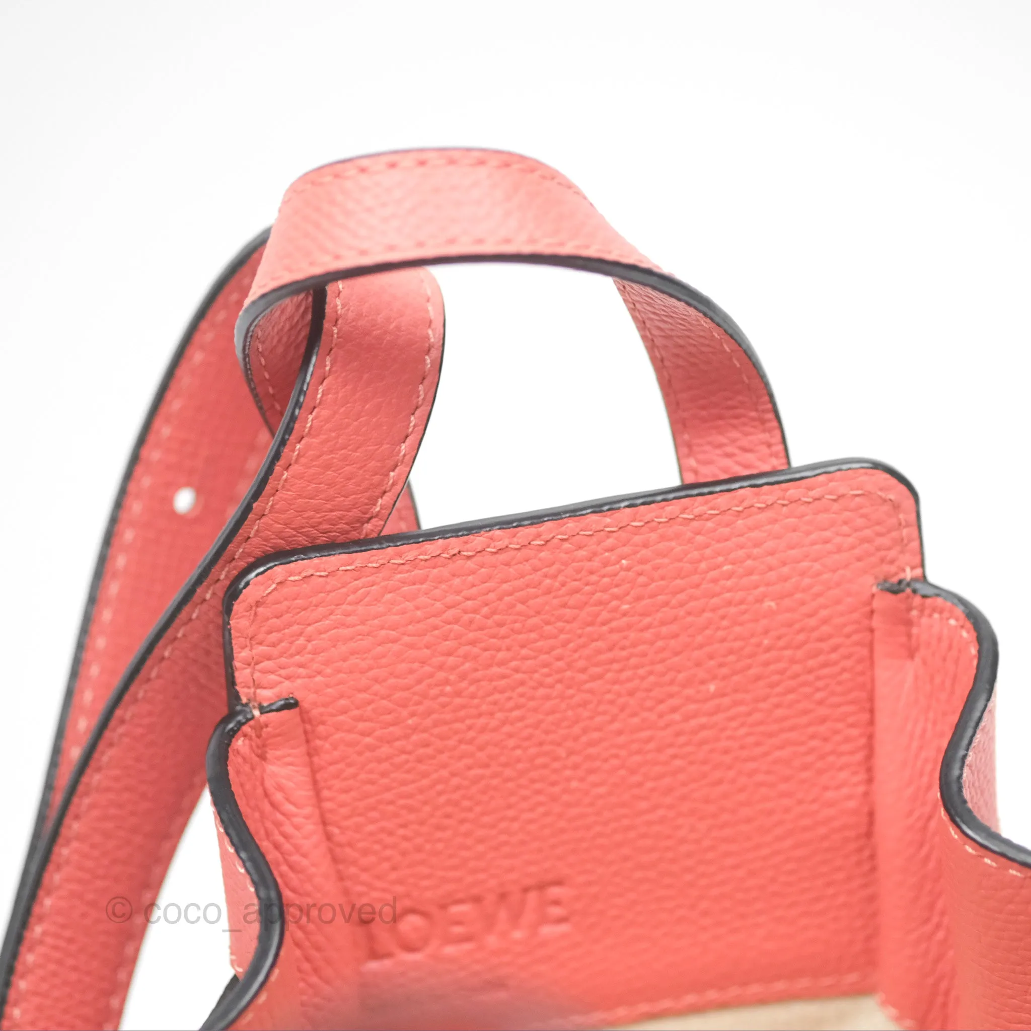 Loewe Mini Hammock Shoulder Bag Pink