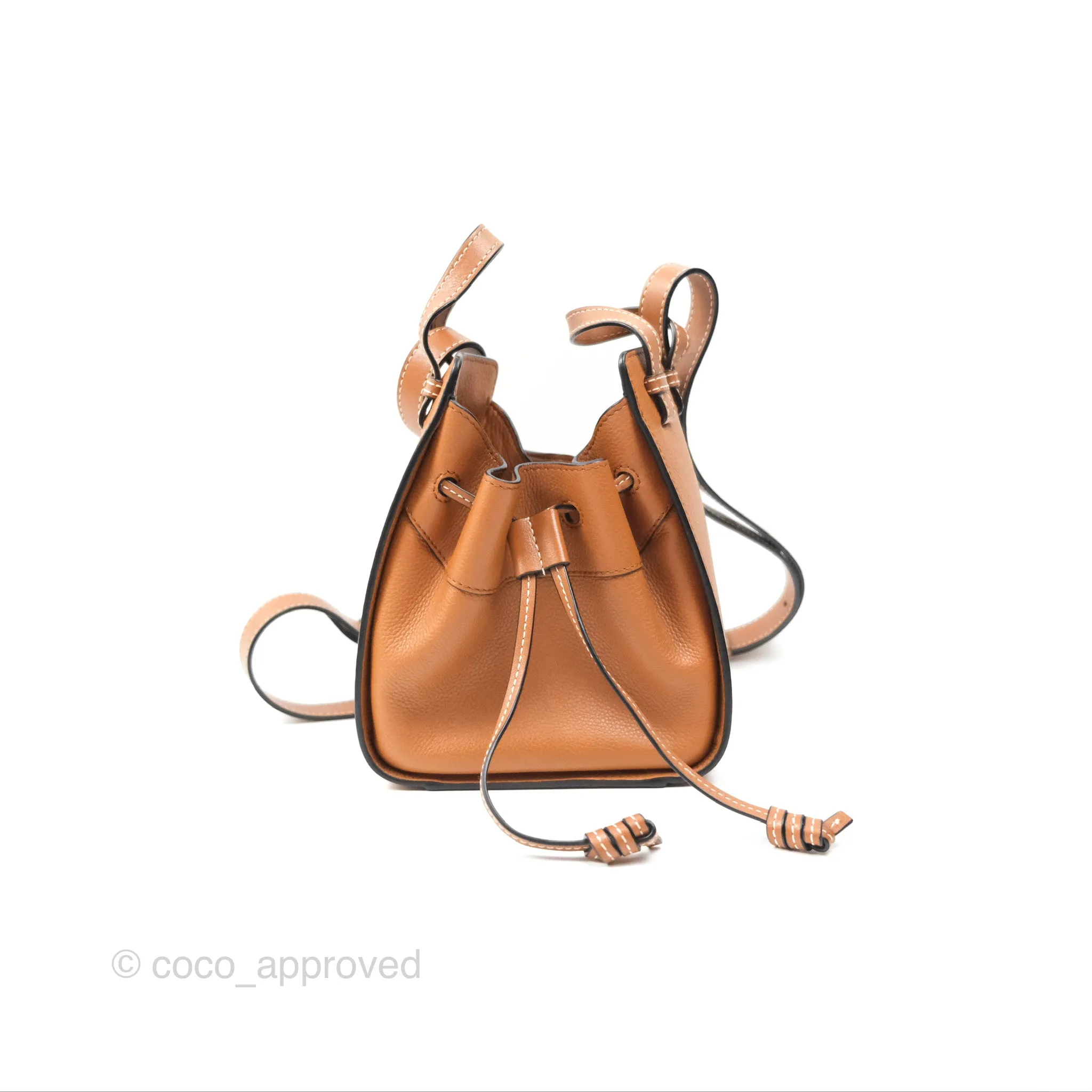 Loewe Mini Hammock Shoulder Bag Tan