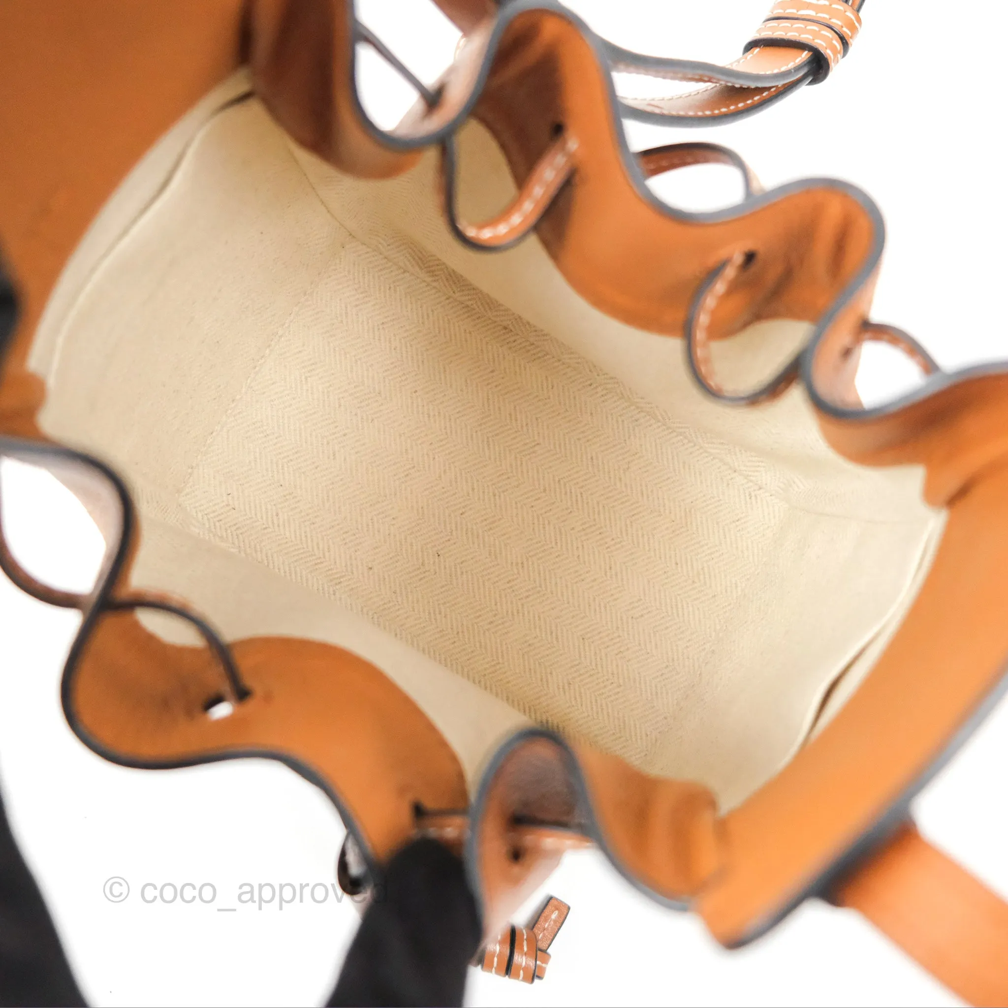 Loewe Mini Hammock Shoulder Bag Tan