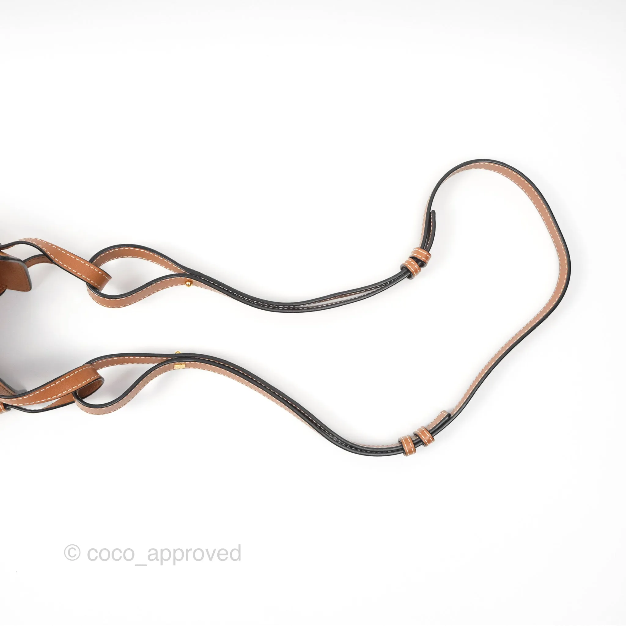 Loewe Mini Hammock Shoulder Bag Tan
