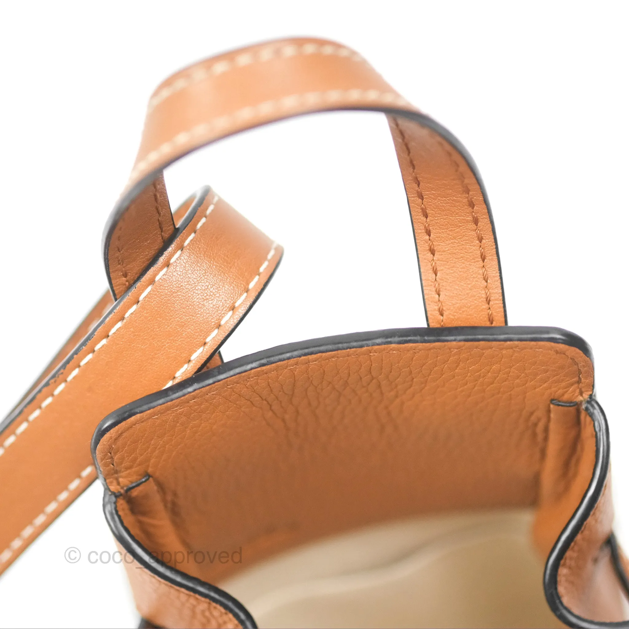 Loewe Mini Hammock Shoulder Bag Tan