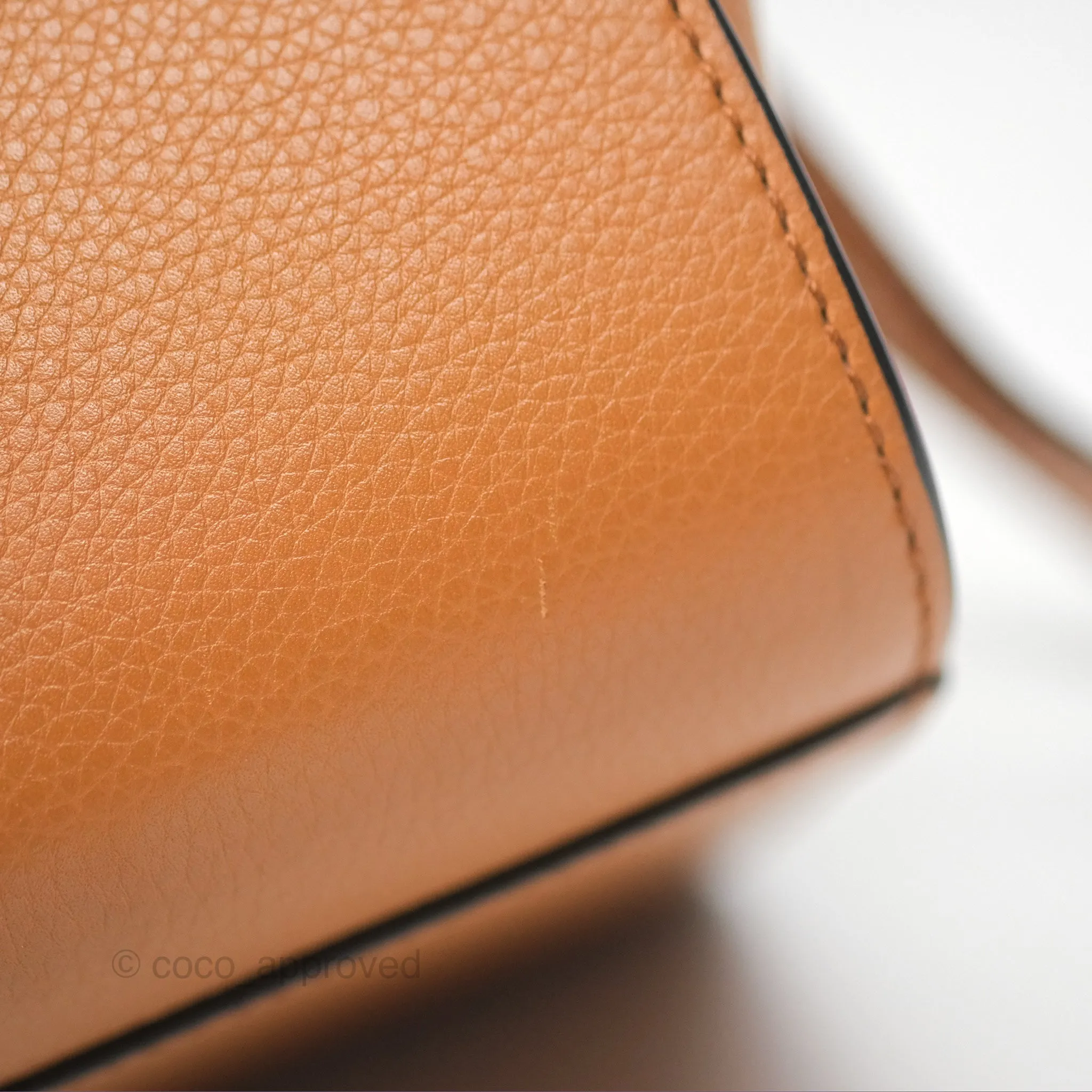 Loewe Mini Hammock Shoulder Bag Tan