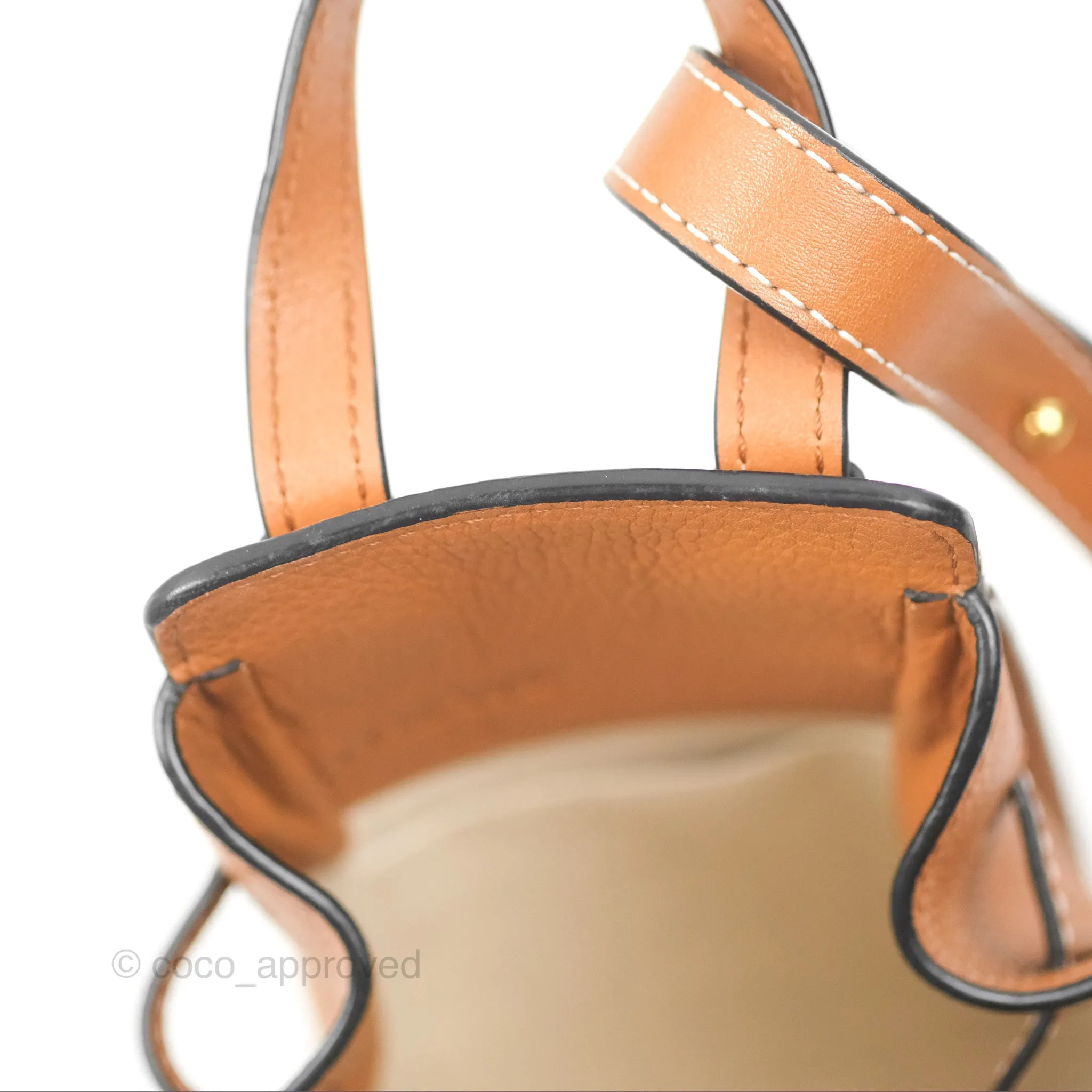Loewe Mini Hammock Shoulder Bag Tan