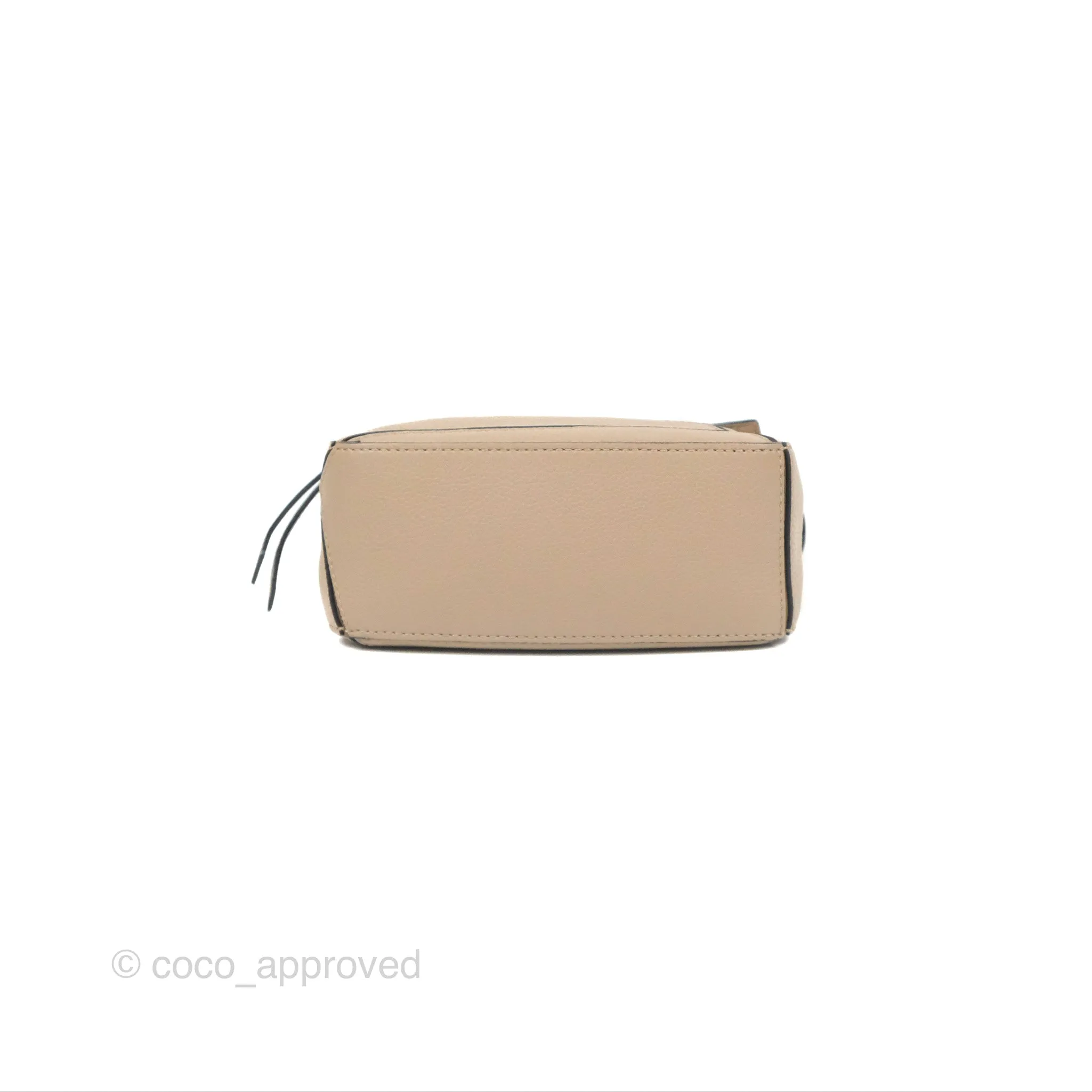 Loewe Mini Puzzle Bag Taupe Calfskin