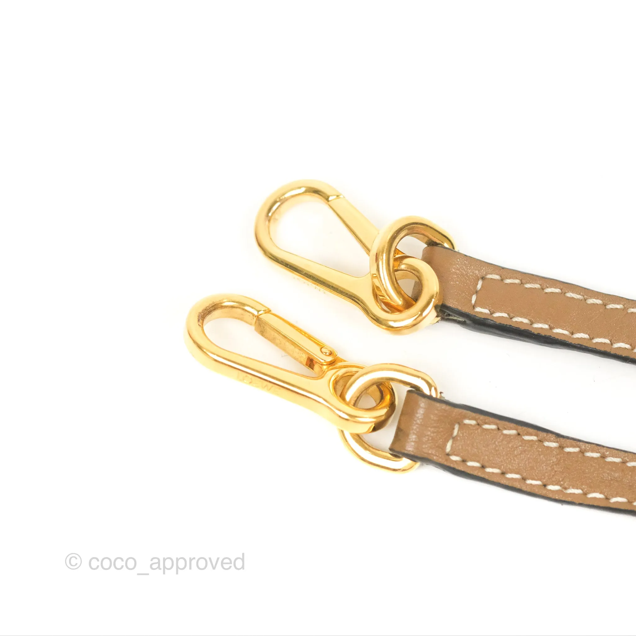 Loewe Mini Puzzle Bag Taupe Calfskin