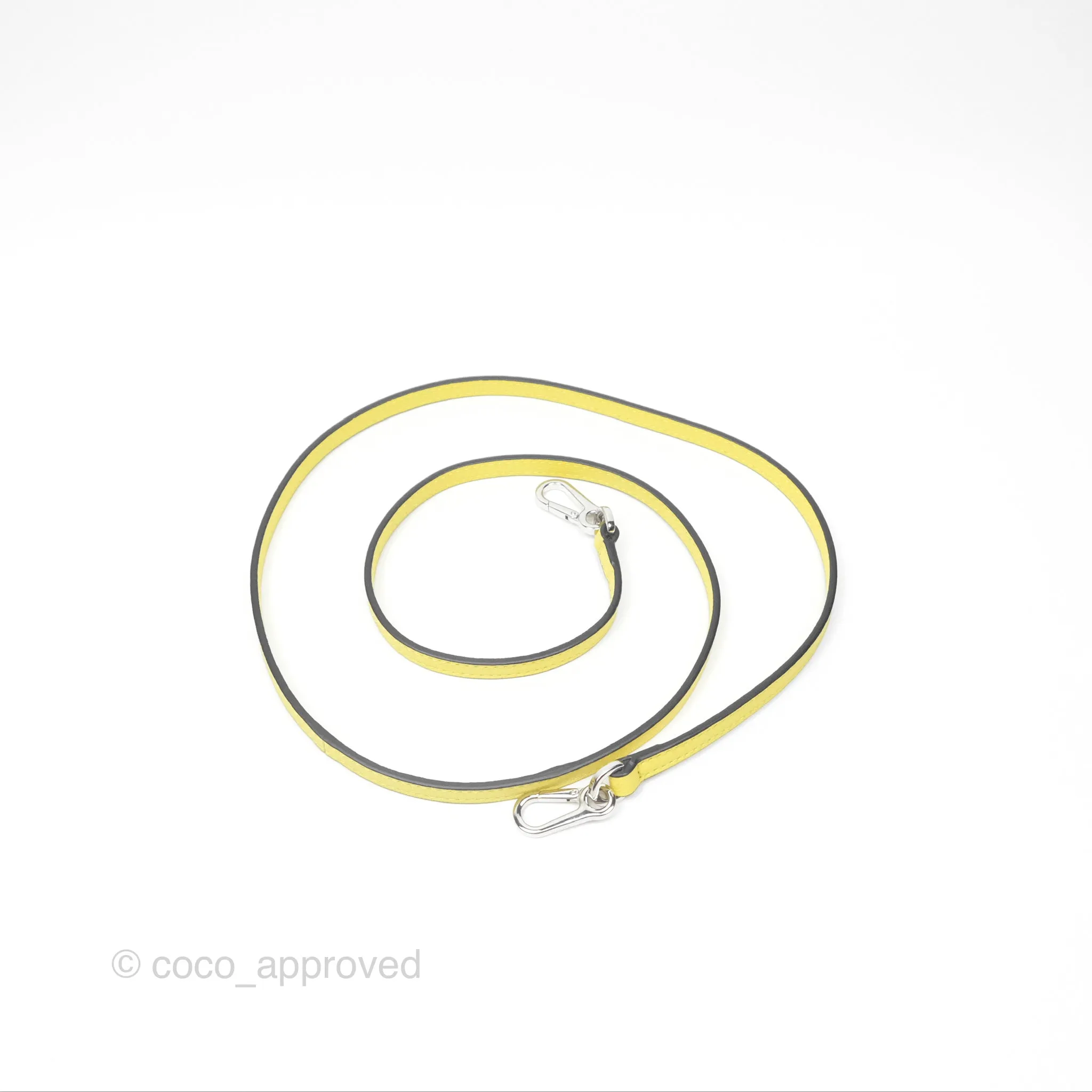 Loewe Mini Puzzle Edge Bag Yellow Calfskin