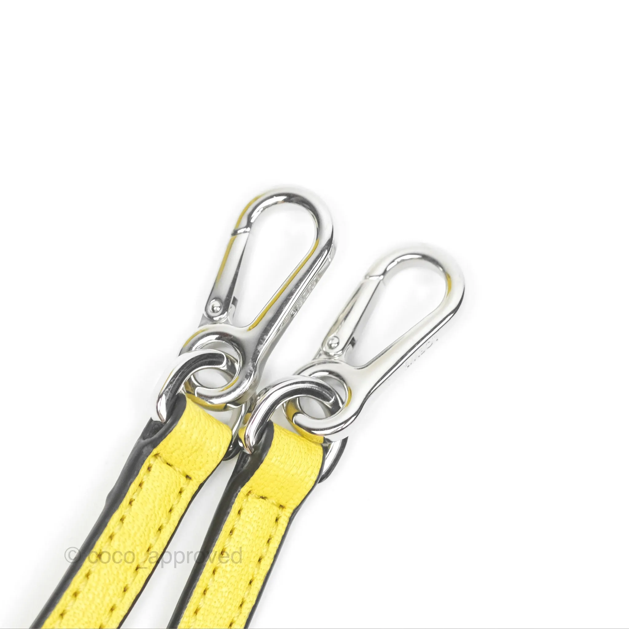Loewe Mini Puzzle Edge Bag Yellow Calfskin