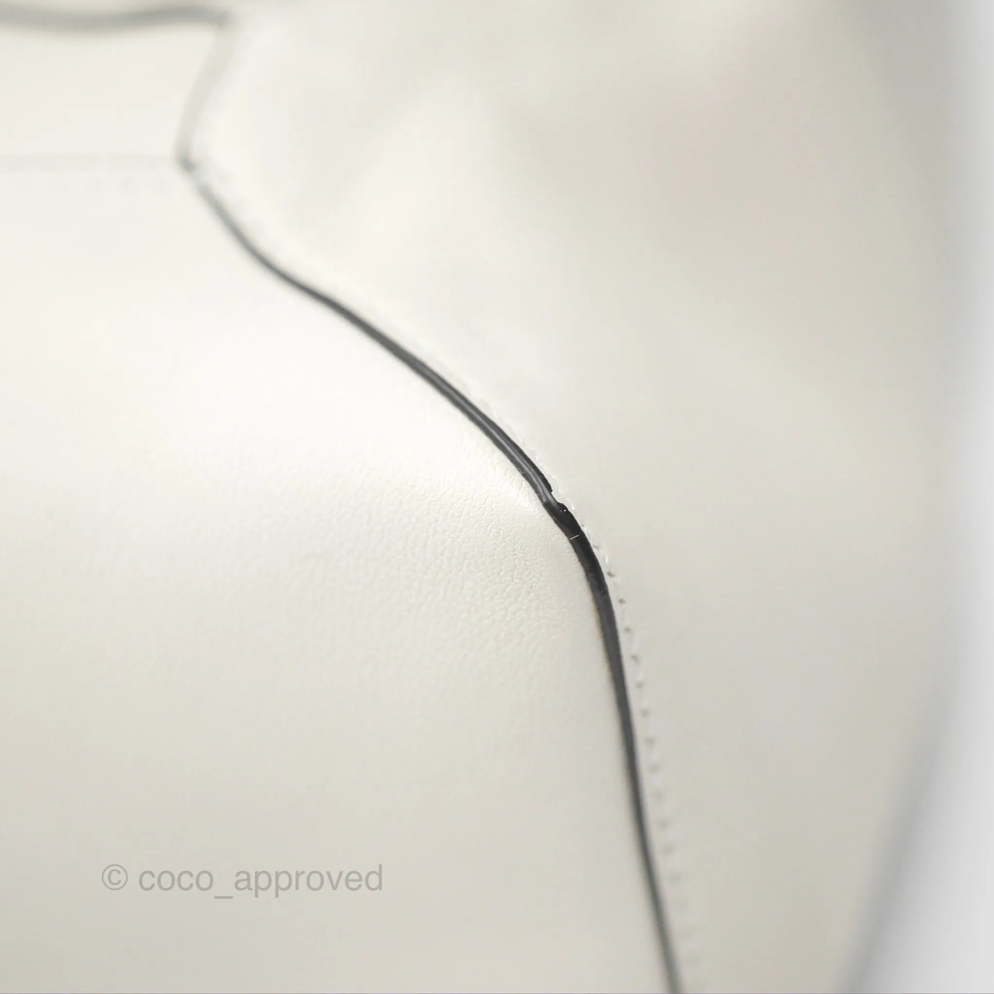 Loewe Puzzle Hobo Shoulder Bag Soft White Calfskin