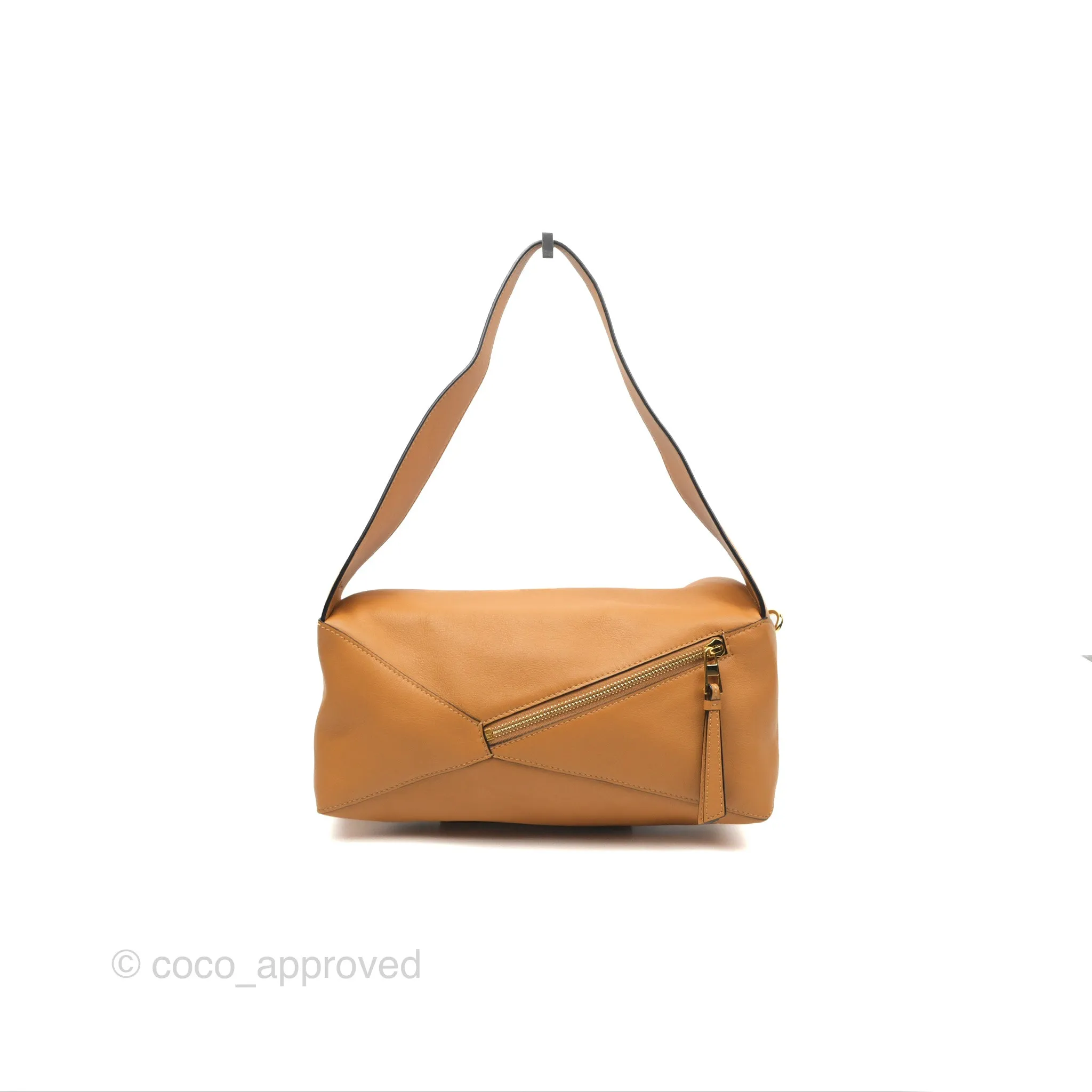 Loewe Puzzle Hobo Shoulder Bag Warm Desert Calfskin