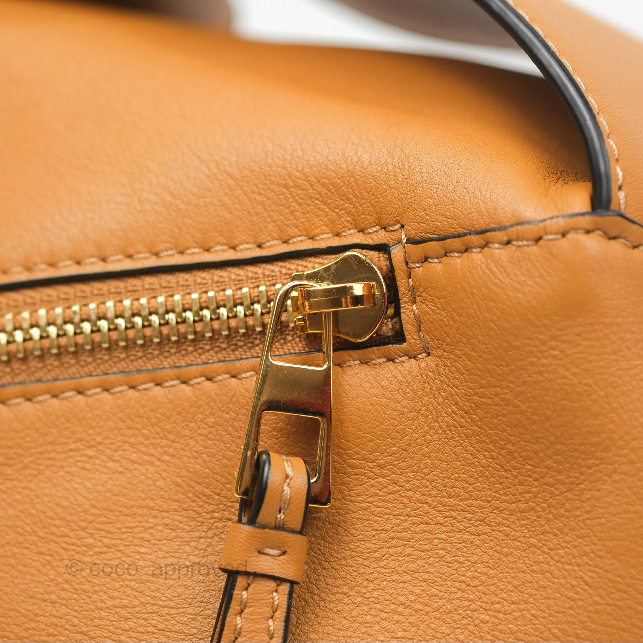 Loewe Puzzle Hobo Shoulder Bag Warm Desert Calfskin