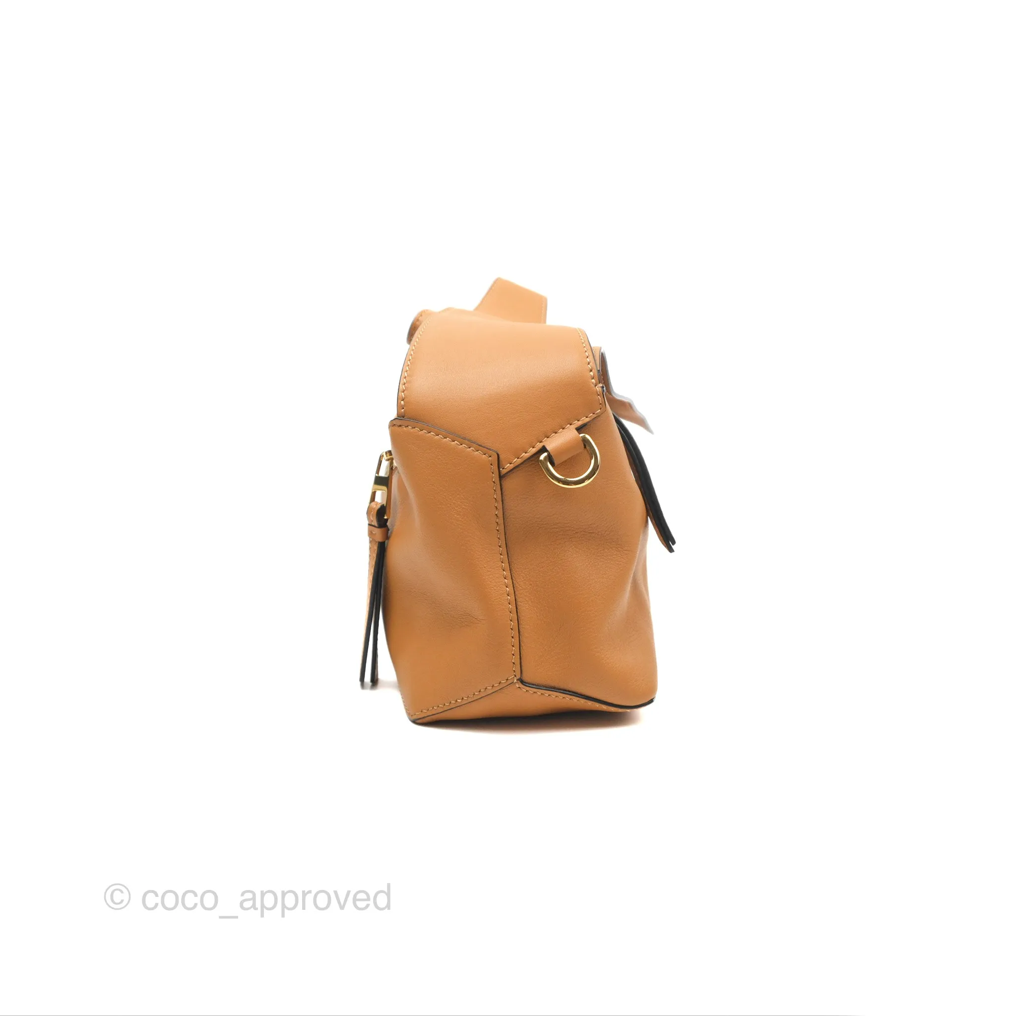 Loewe Puzzle Hobo Shoulder Bag Warm Desert Calfskin