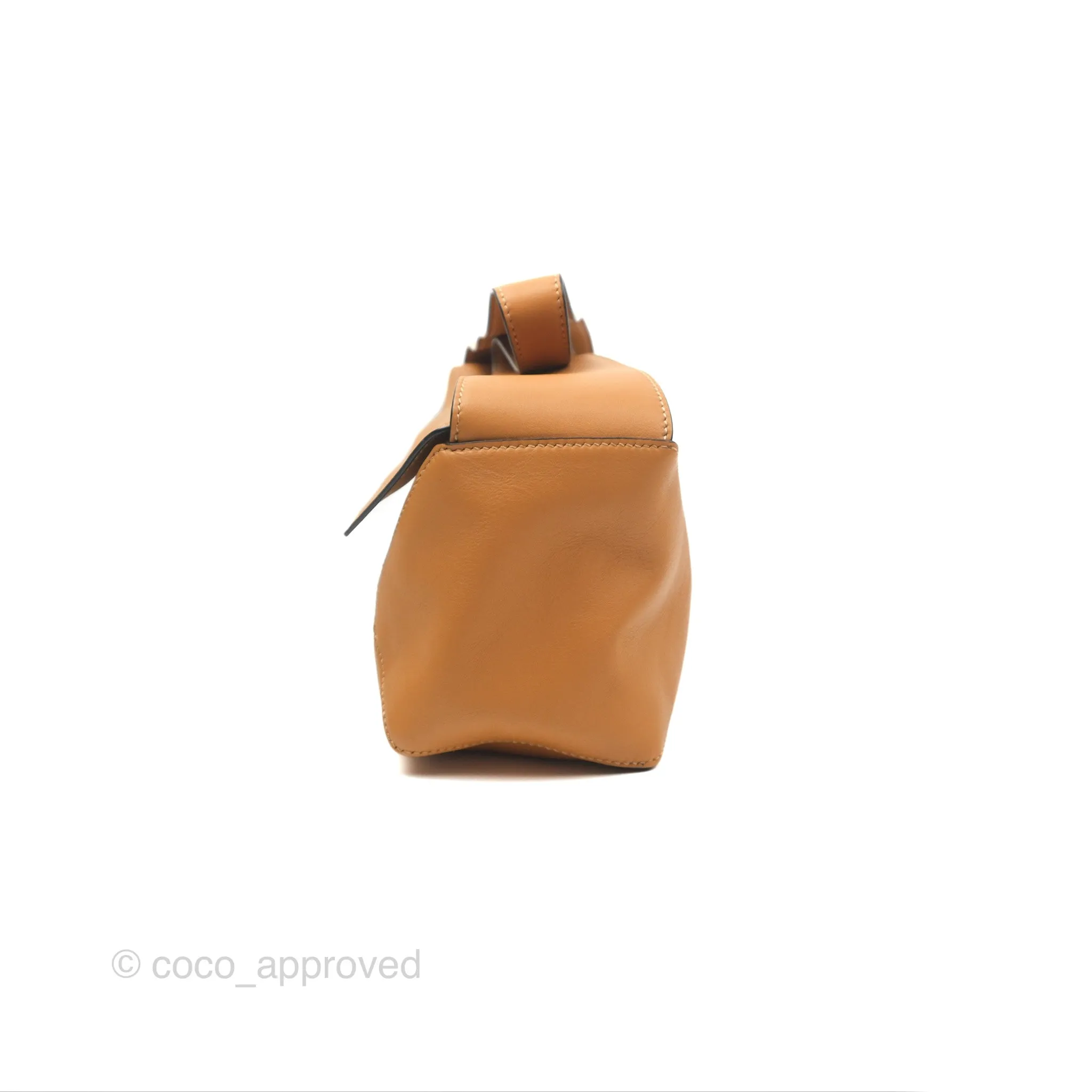 Loewe Puzzle Hobo Shoulder Bag Warm Desert Calfskin