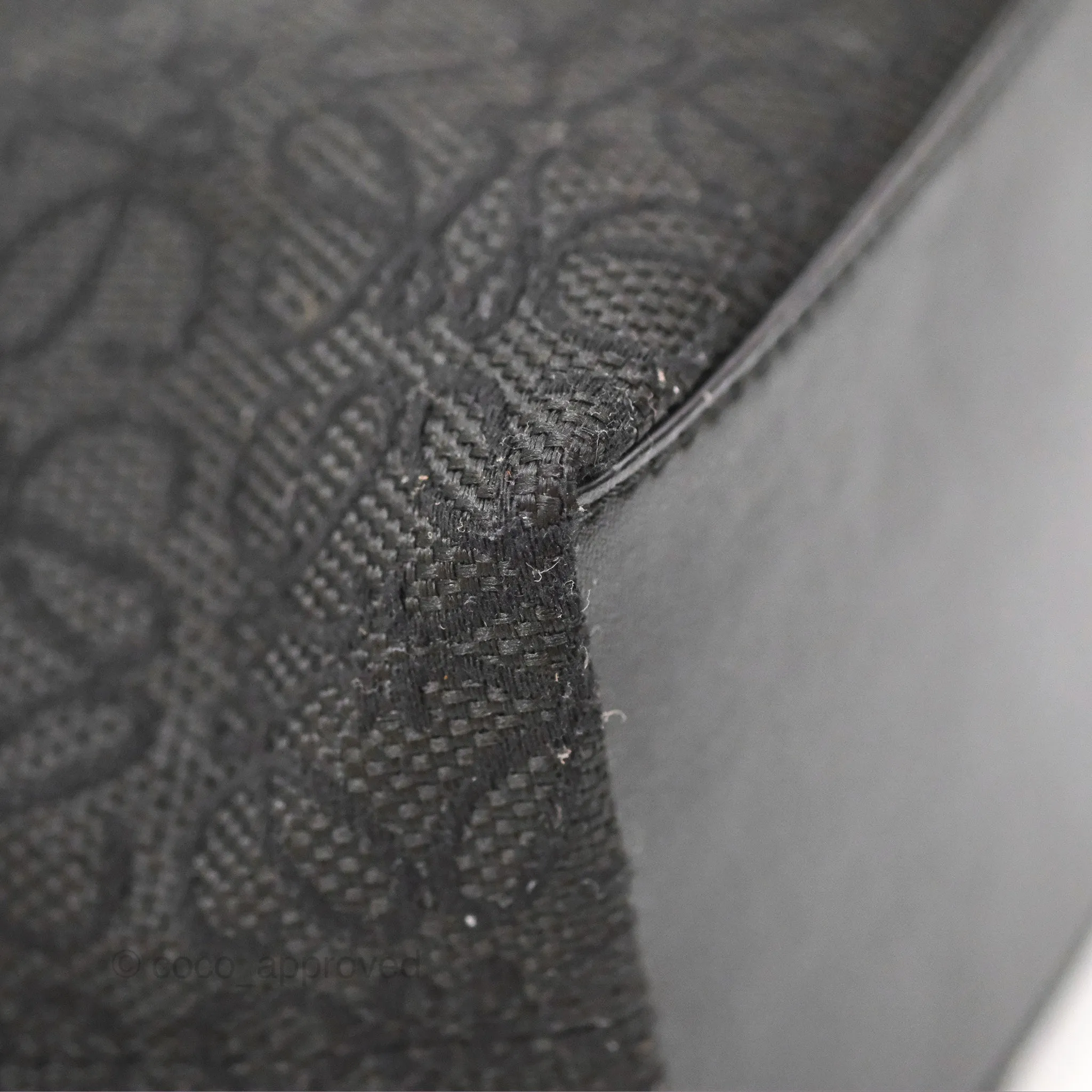 Loewe Small Cubi bag in Anagram Jacquard & Calfskin Black