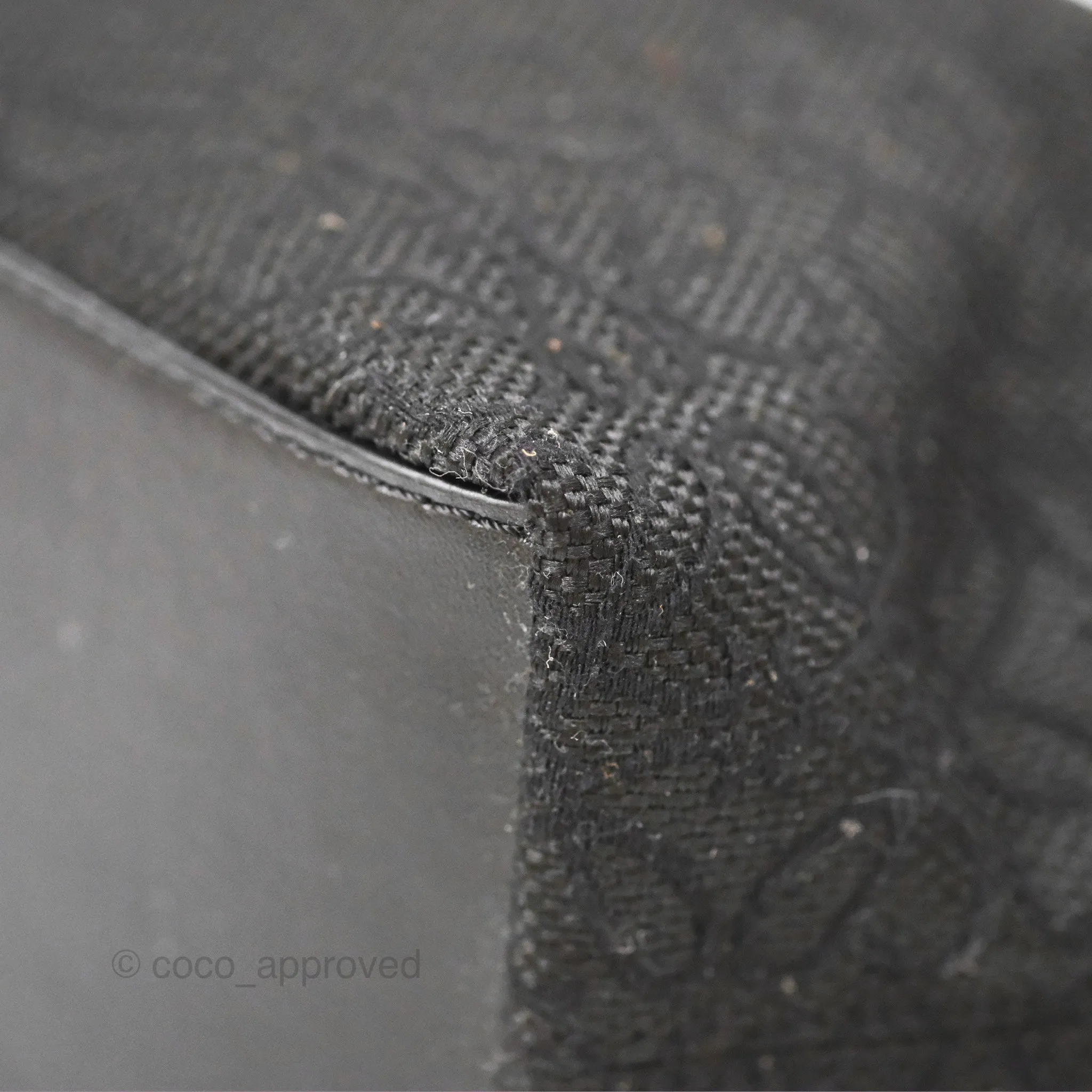 Loewe Small Cubi bag in Anagram Jacquard & Calfskin Black