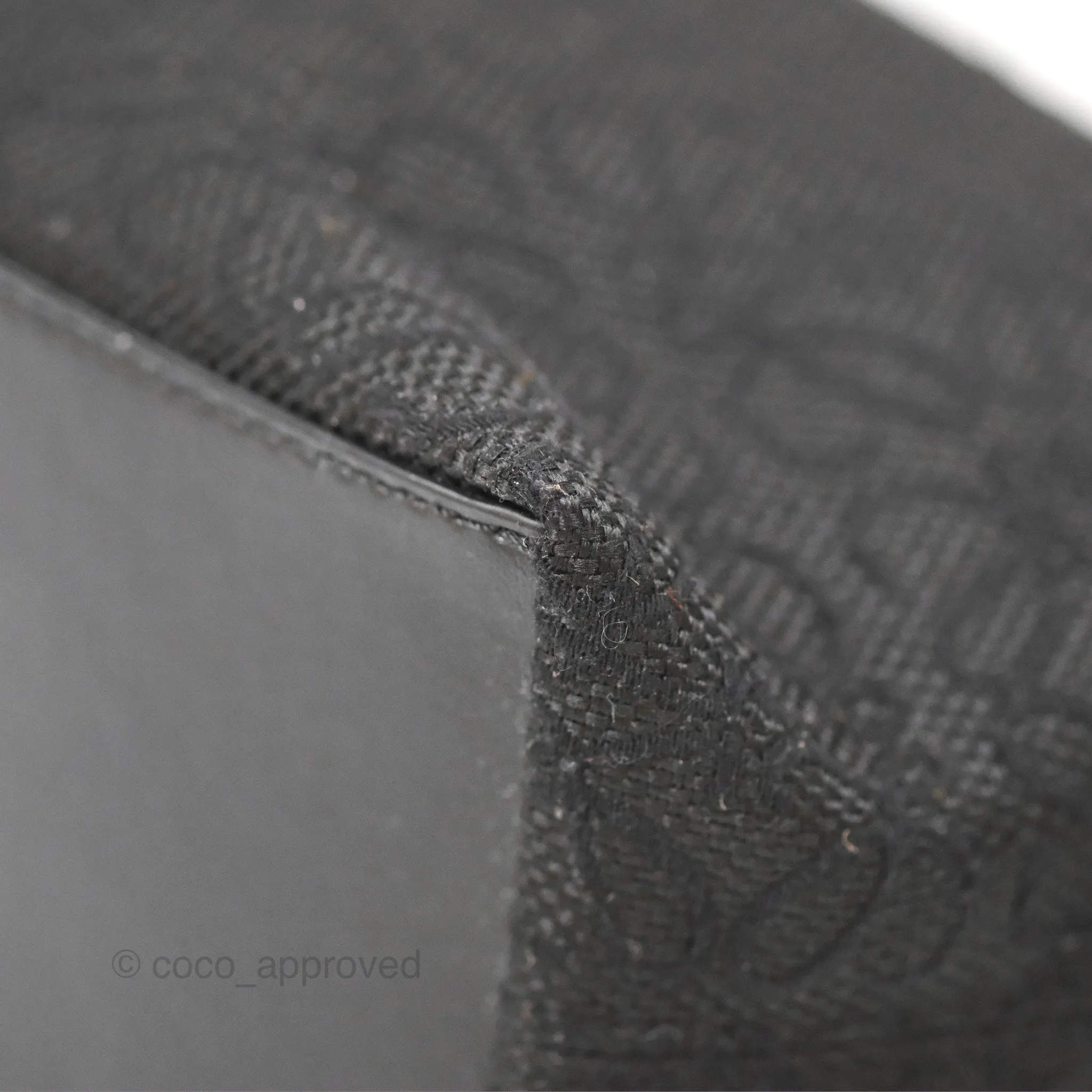 Loewe Small Cubi bag in Anagram Jacquard & Calfskin Black