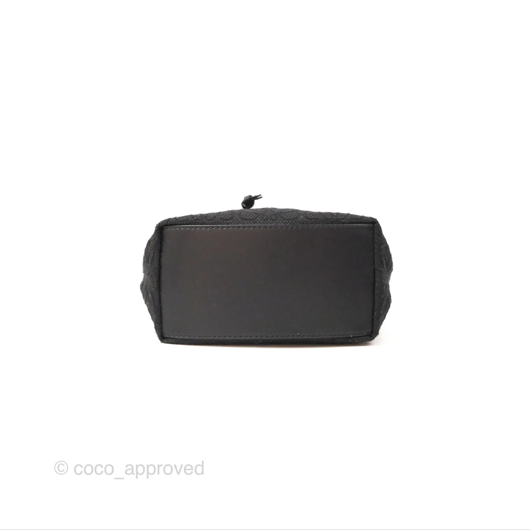 Loewe Small Cubi bag in Anagram Jacquard & Calfskin Black