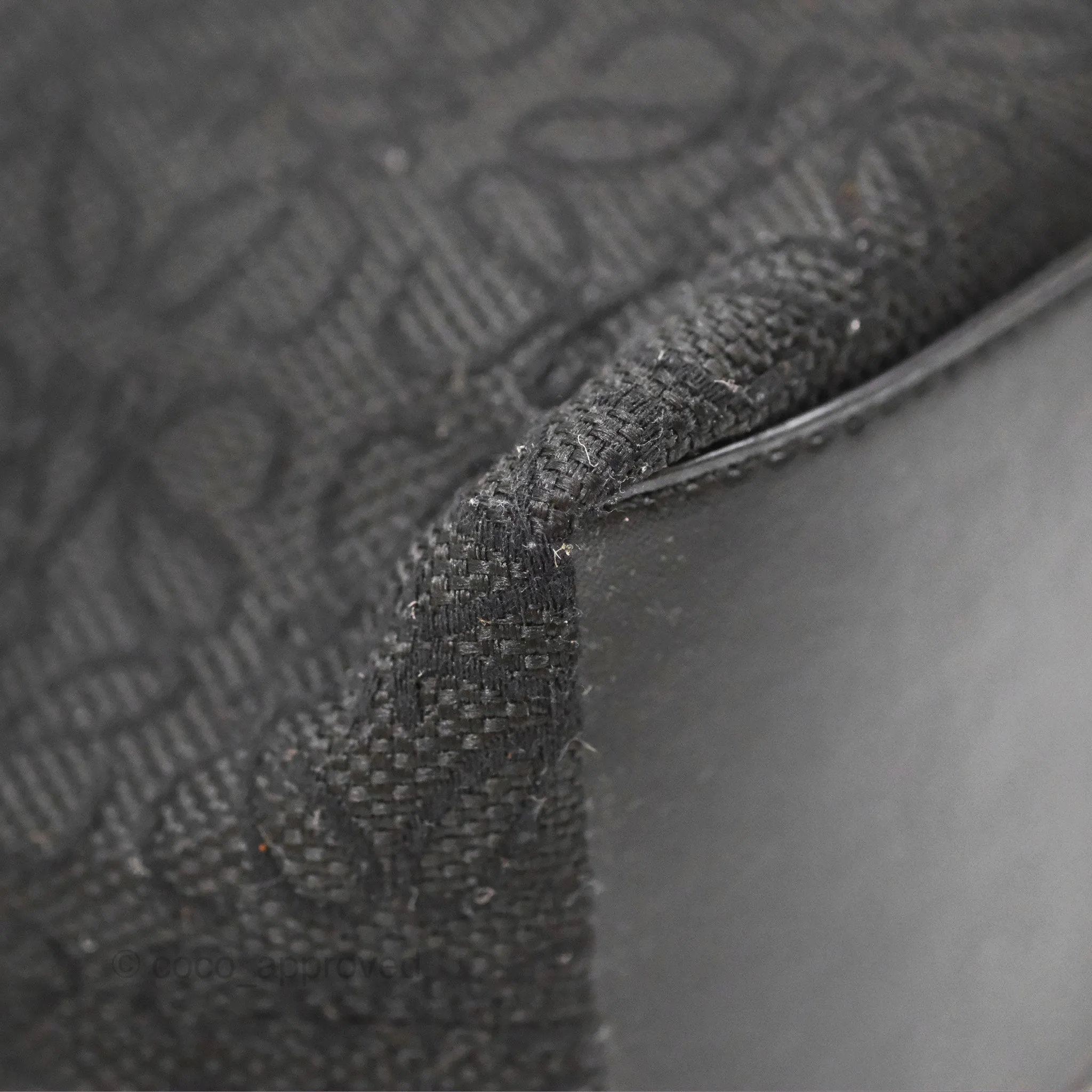 Loewe Small Cubi bag in Anagram Jacquard & Calfskin Black
