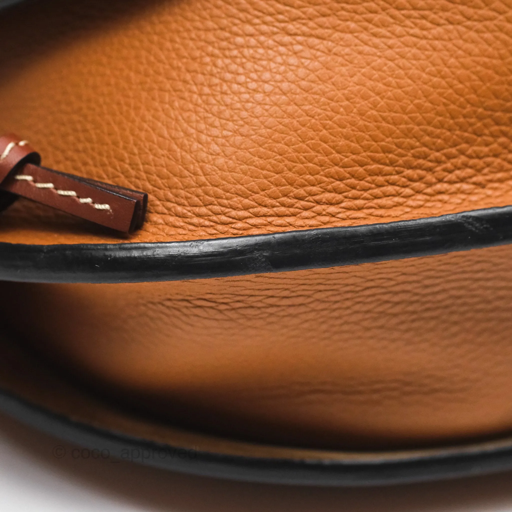 Loewe Small Gate Bag Grained Calfskin in Tan
