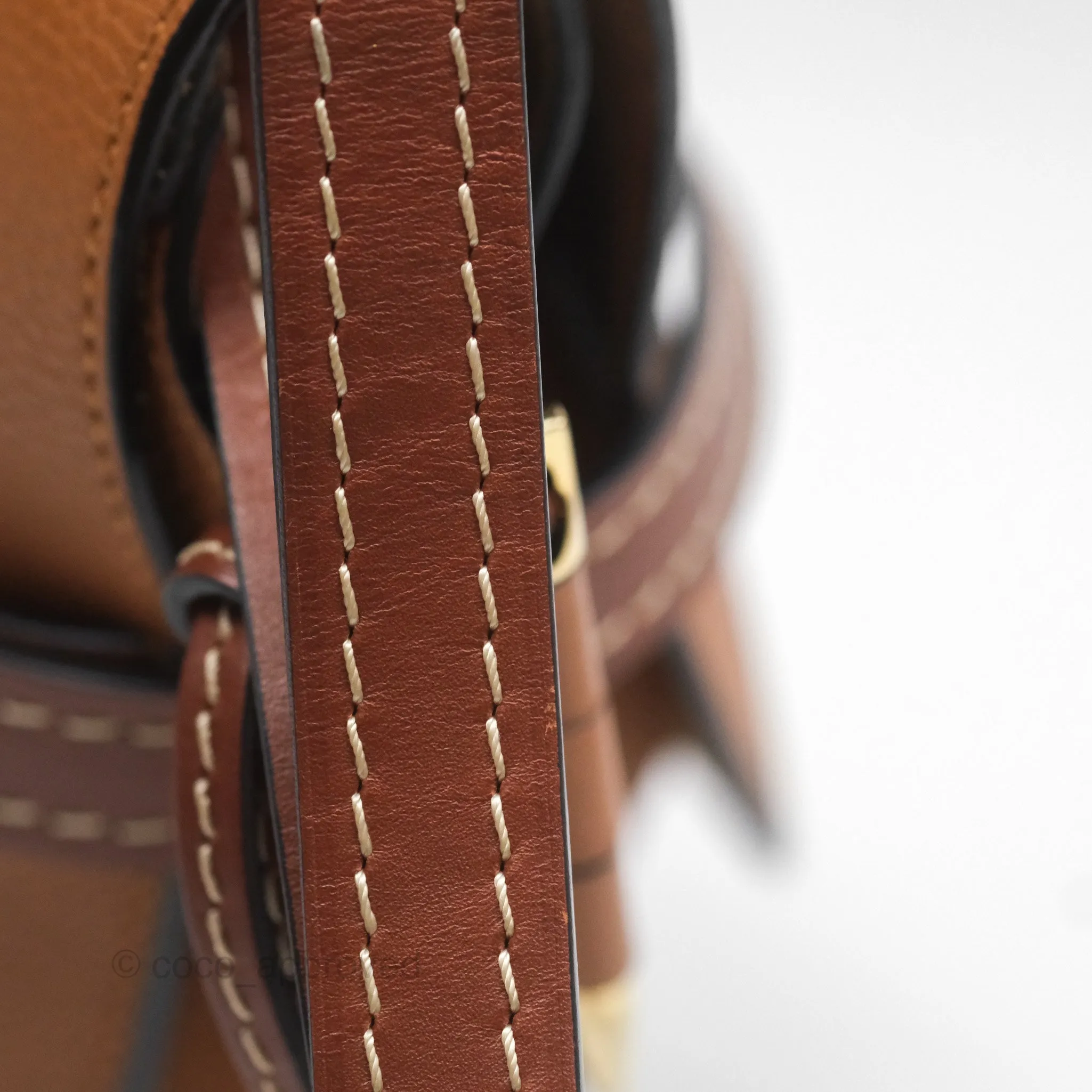 Loewe Small Gate Bag Grained Calfskin in Tan