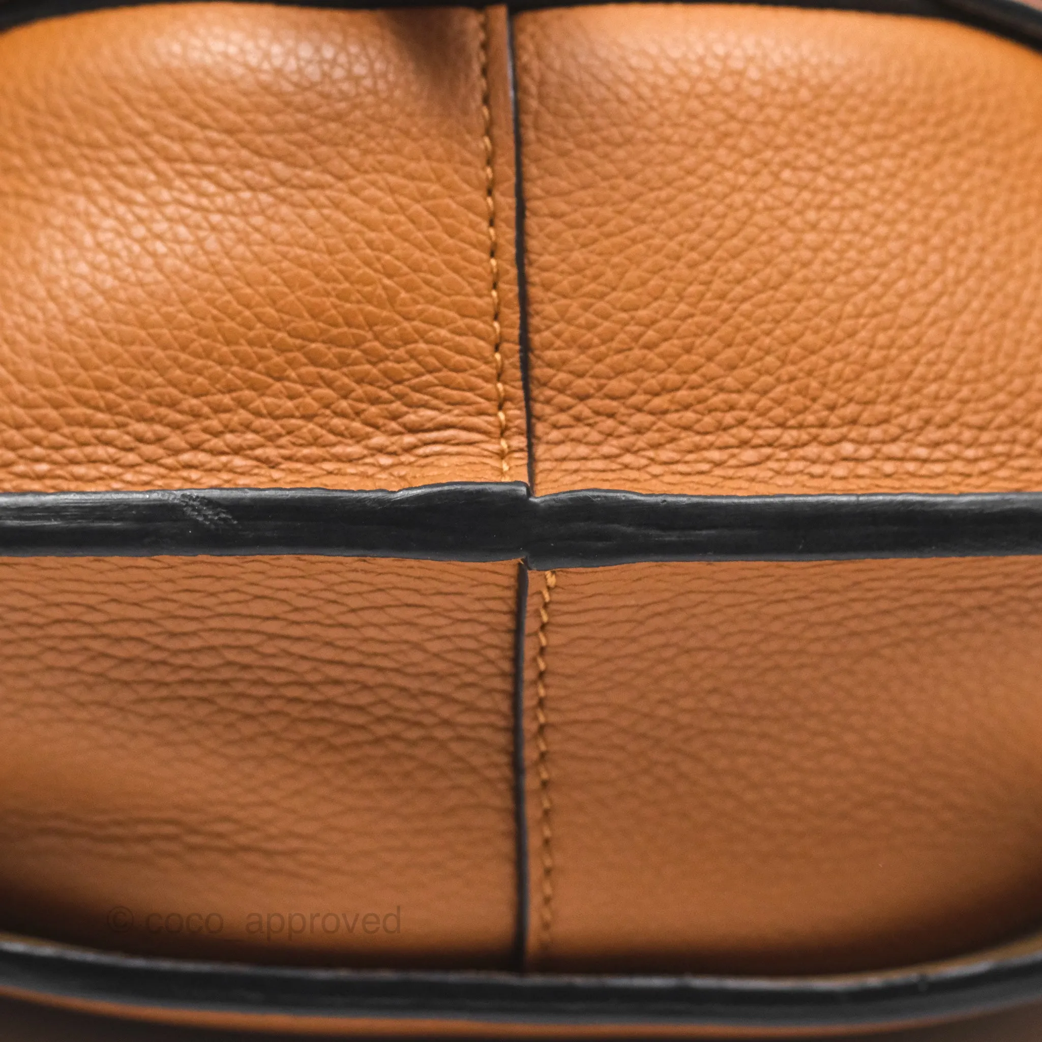 Loewe Small Gate Bag Grained Calfskin in Tan