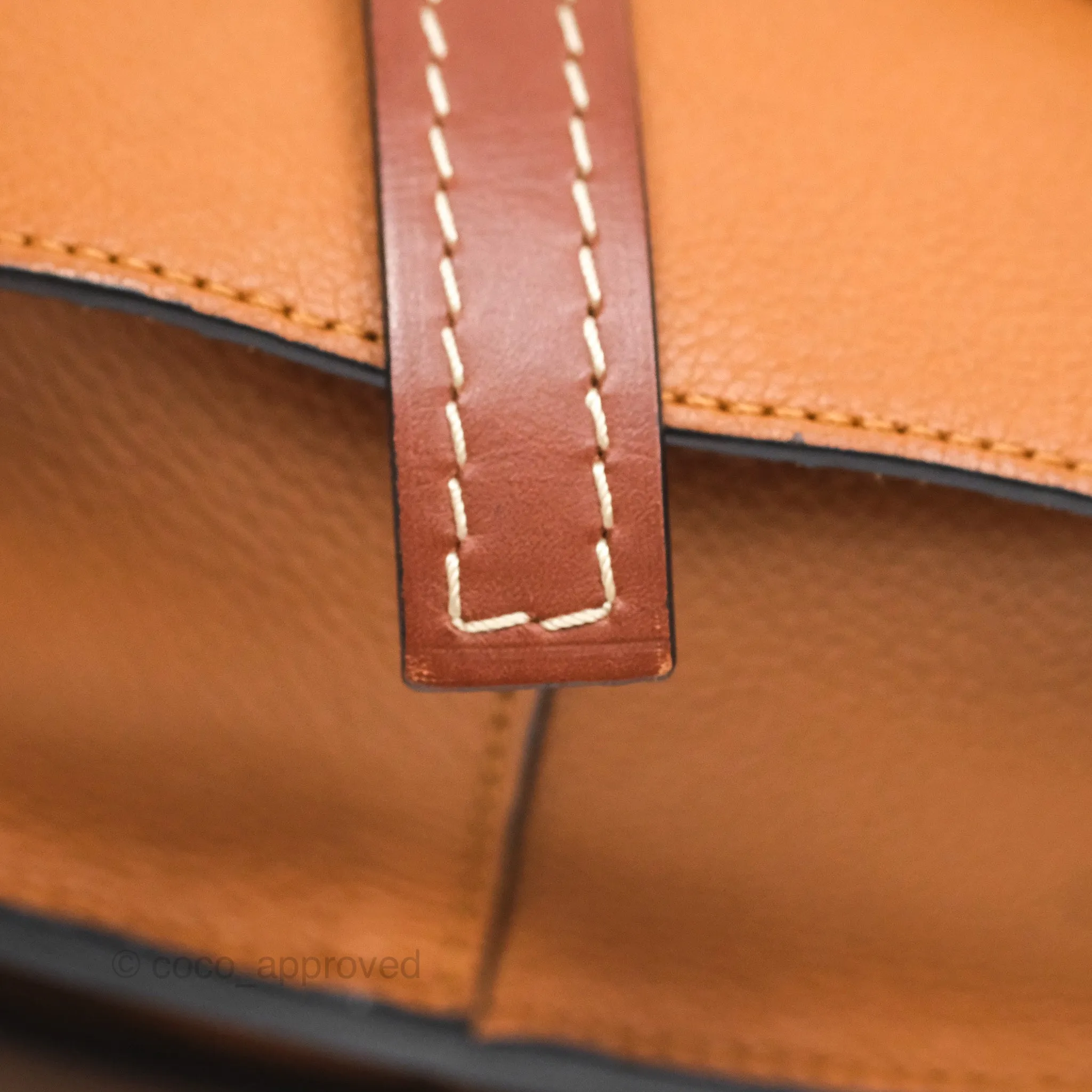 Loewe Small Gate Bag Grained Calfskin in Tan