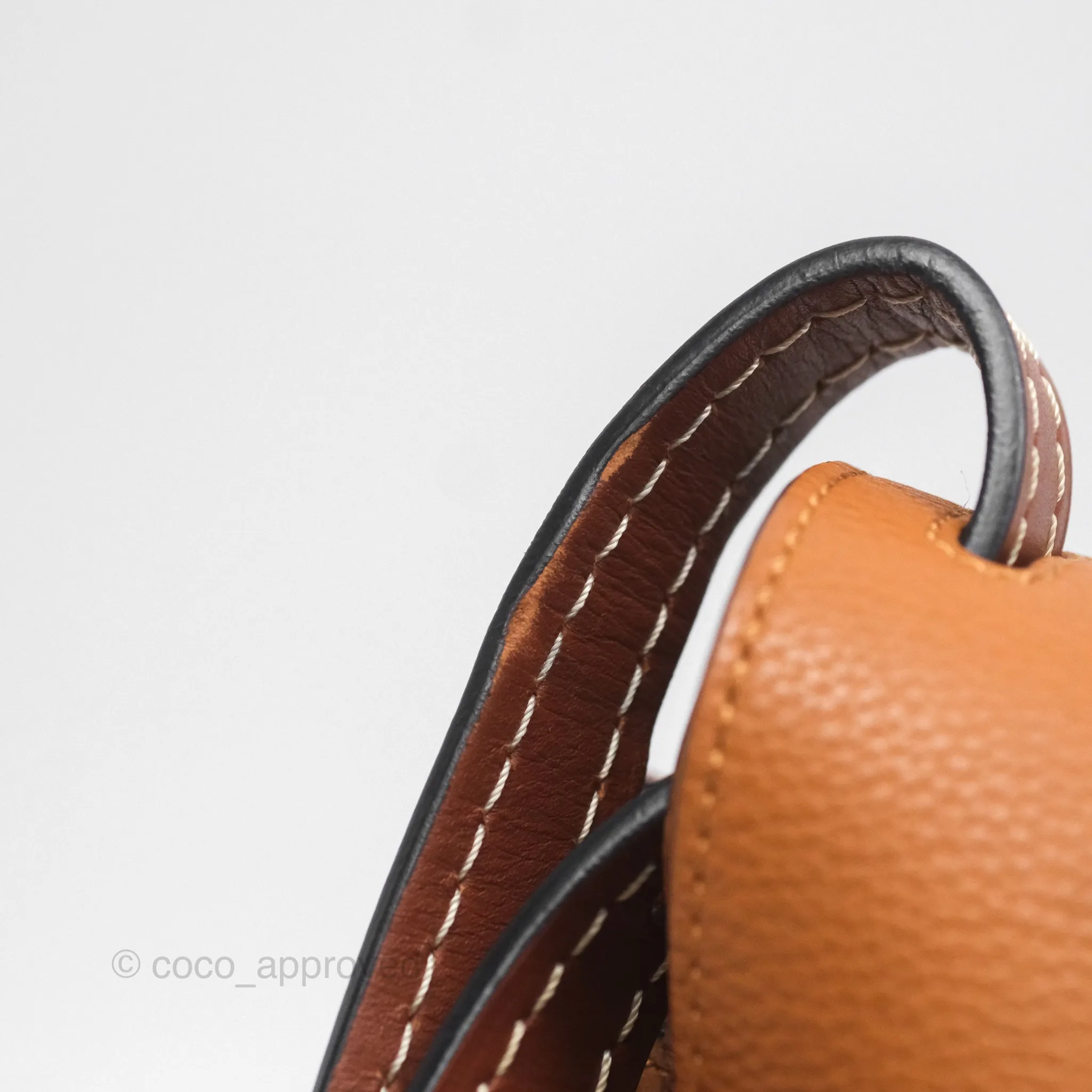 Loewe Small Gate Bag Grained Calfskin in Tan